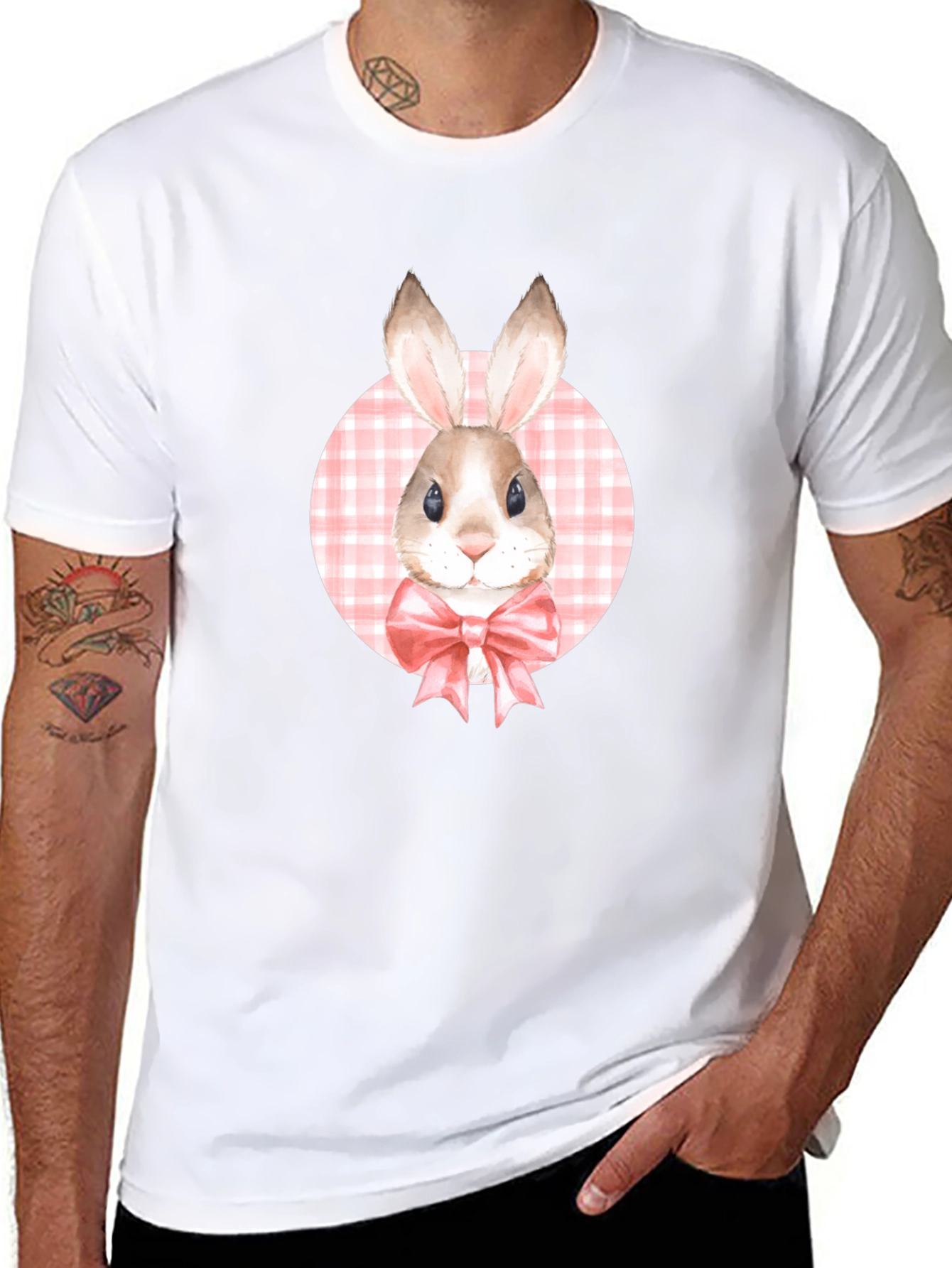 Easter Bunny T-Shirt Cute Rabbit Tee