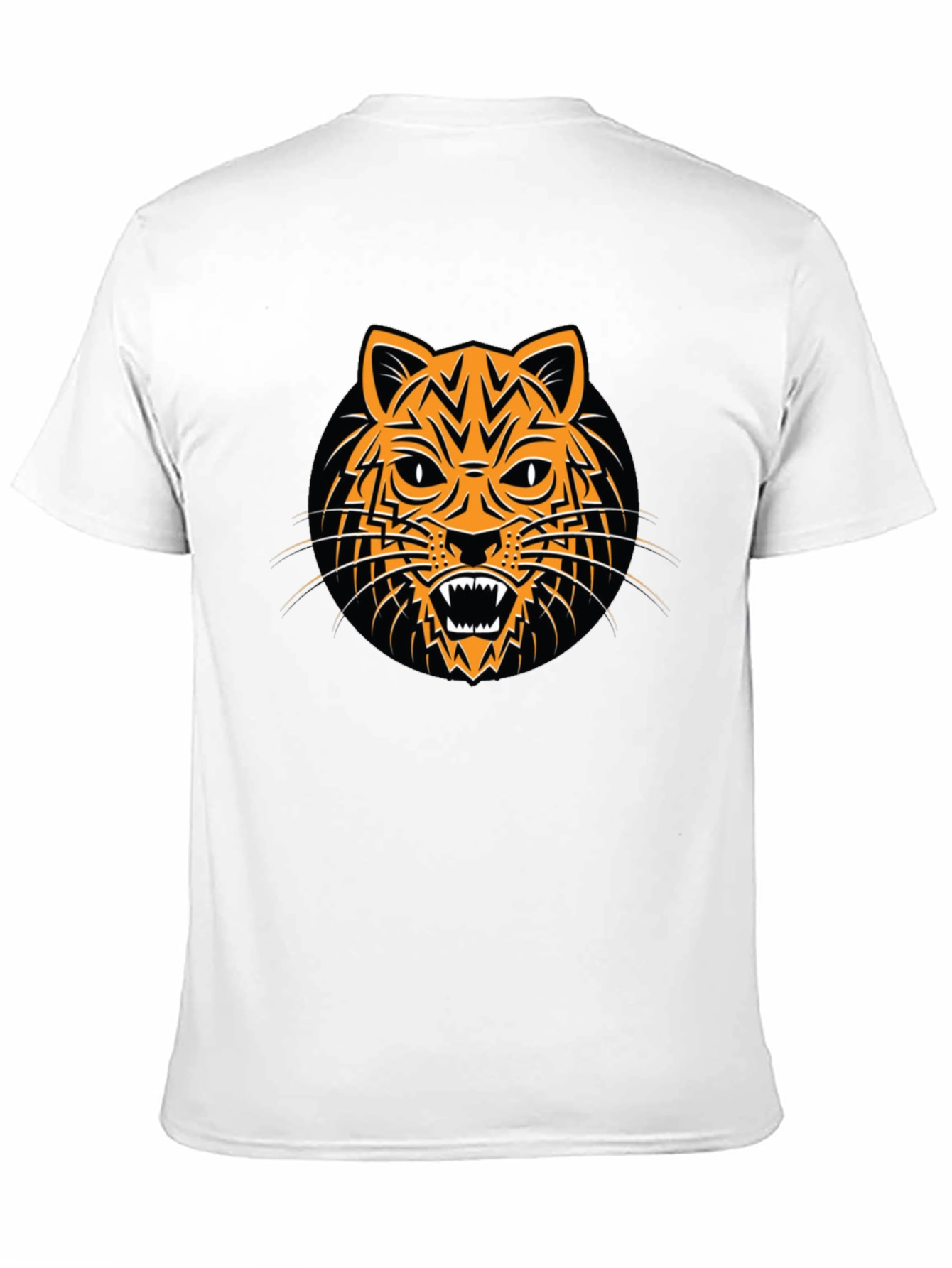 Tiger Graphic Black T-Shirt - Bold and Stylish