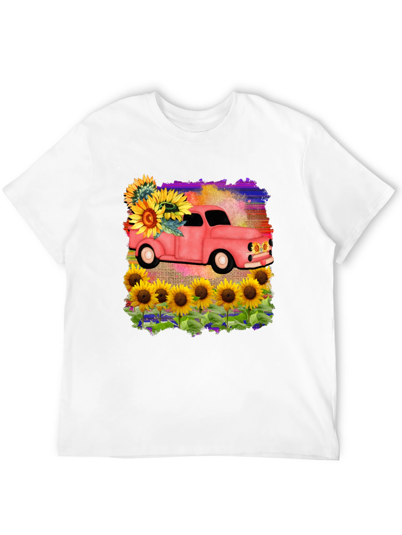Sunflower Truck Graphic Tee