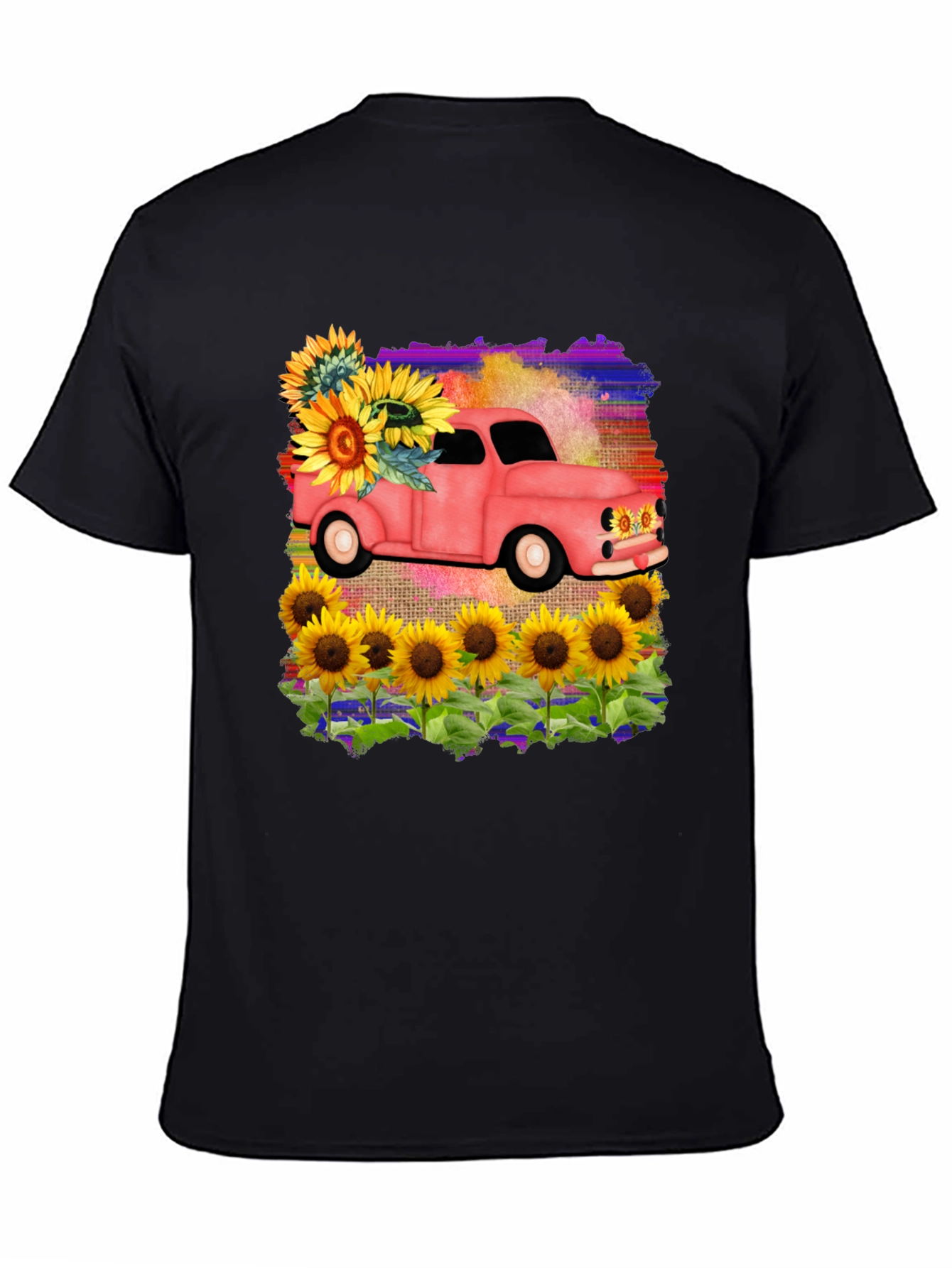 Sunflower Truck Graphic Tee