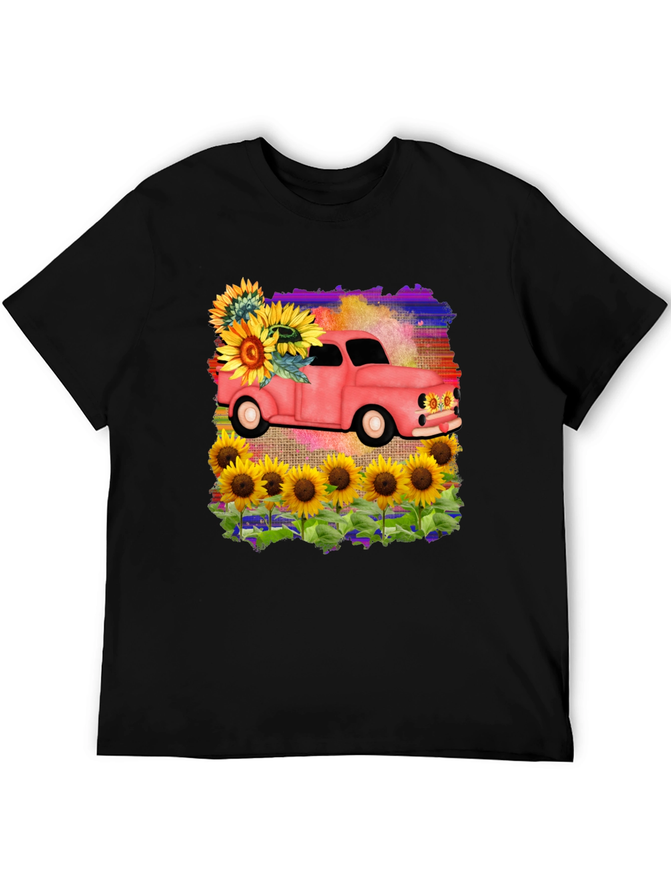 Sunflower Truck Graphic Tee