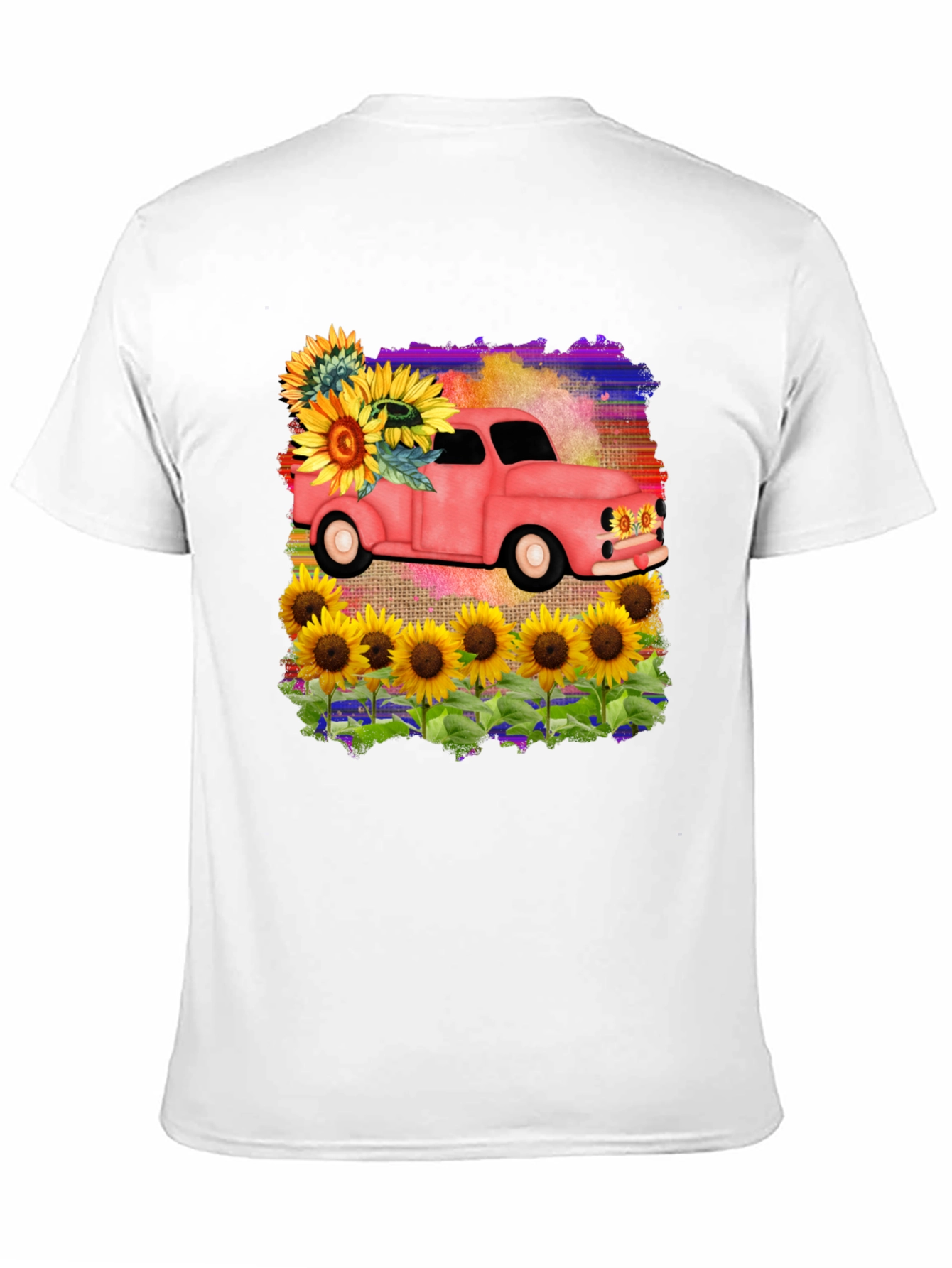 Sunflower Truck Graphic Tee