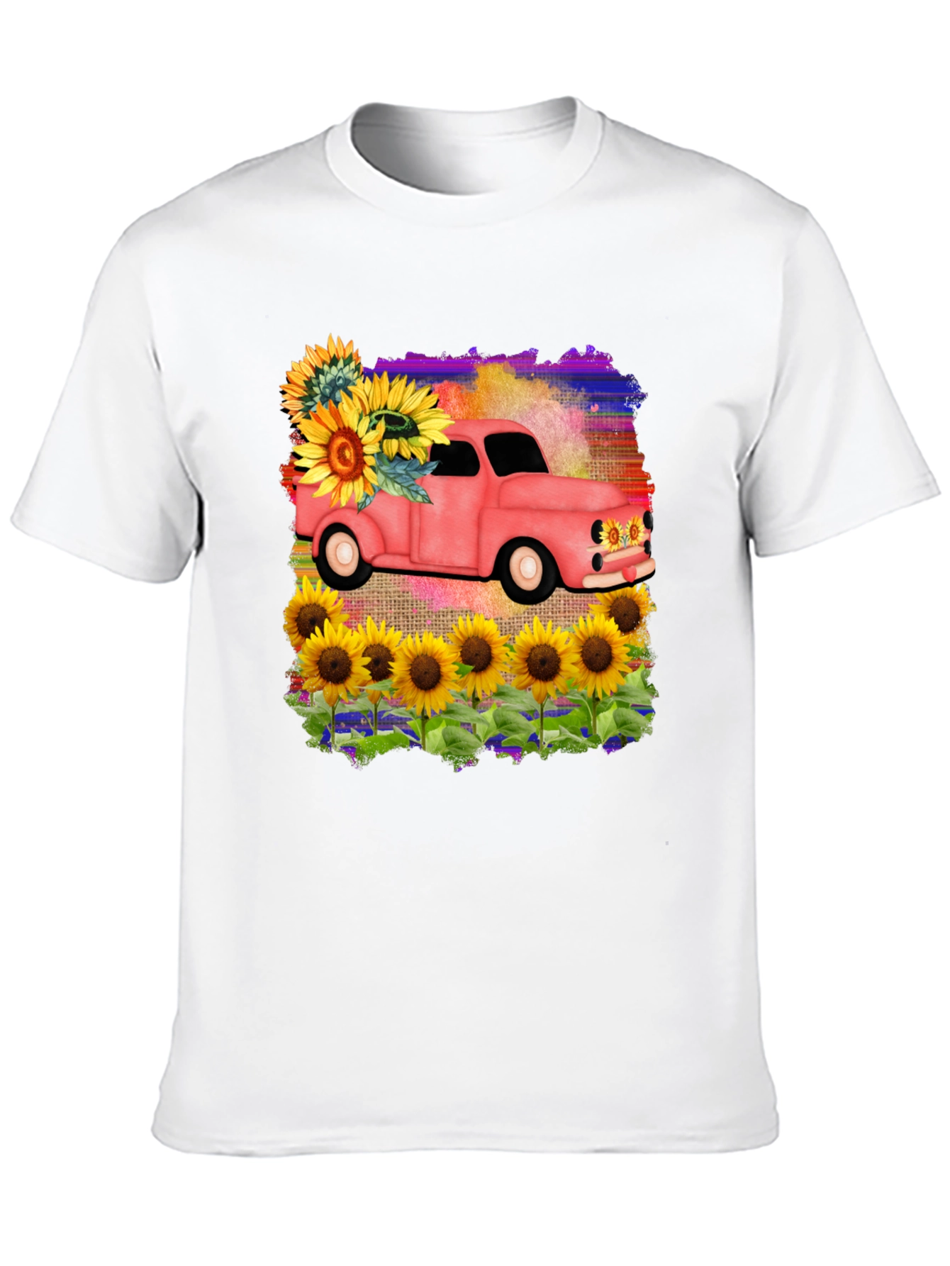 Sunflower Truck Graphic Tee