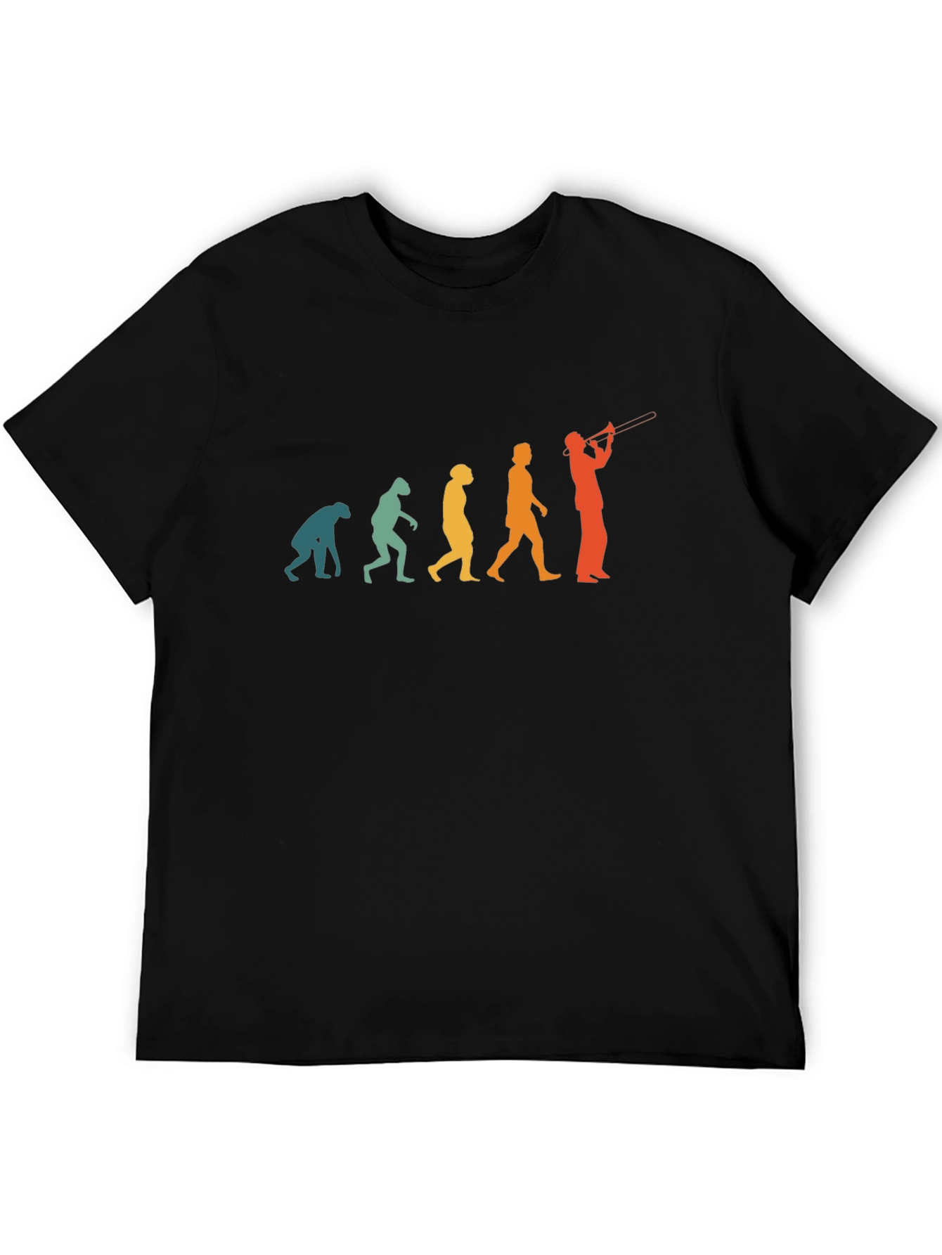 Evolution of Trombone Player T-Shirt