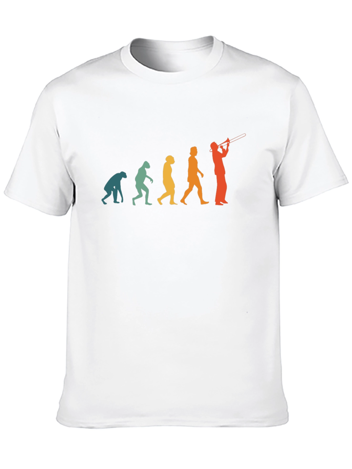 Evolution of Trombone Player T-Shirt