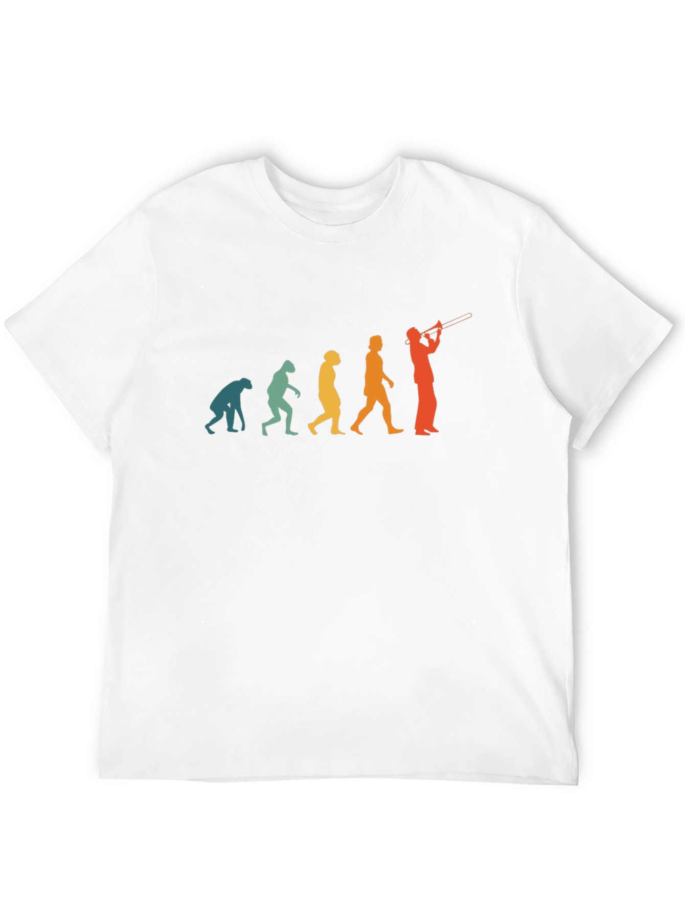 Evolution of Trombone Player T-Shirt
