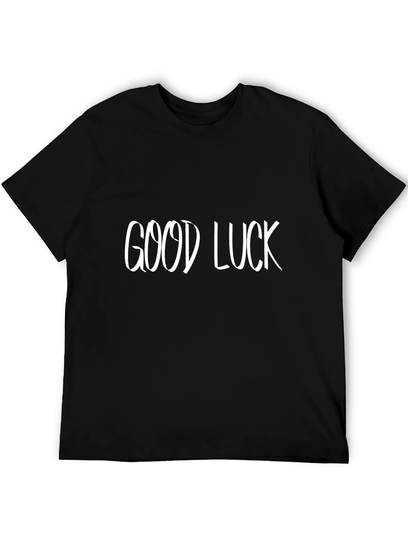 Good Luck Graphic Tee - Classic Black