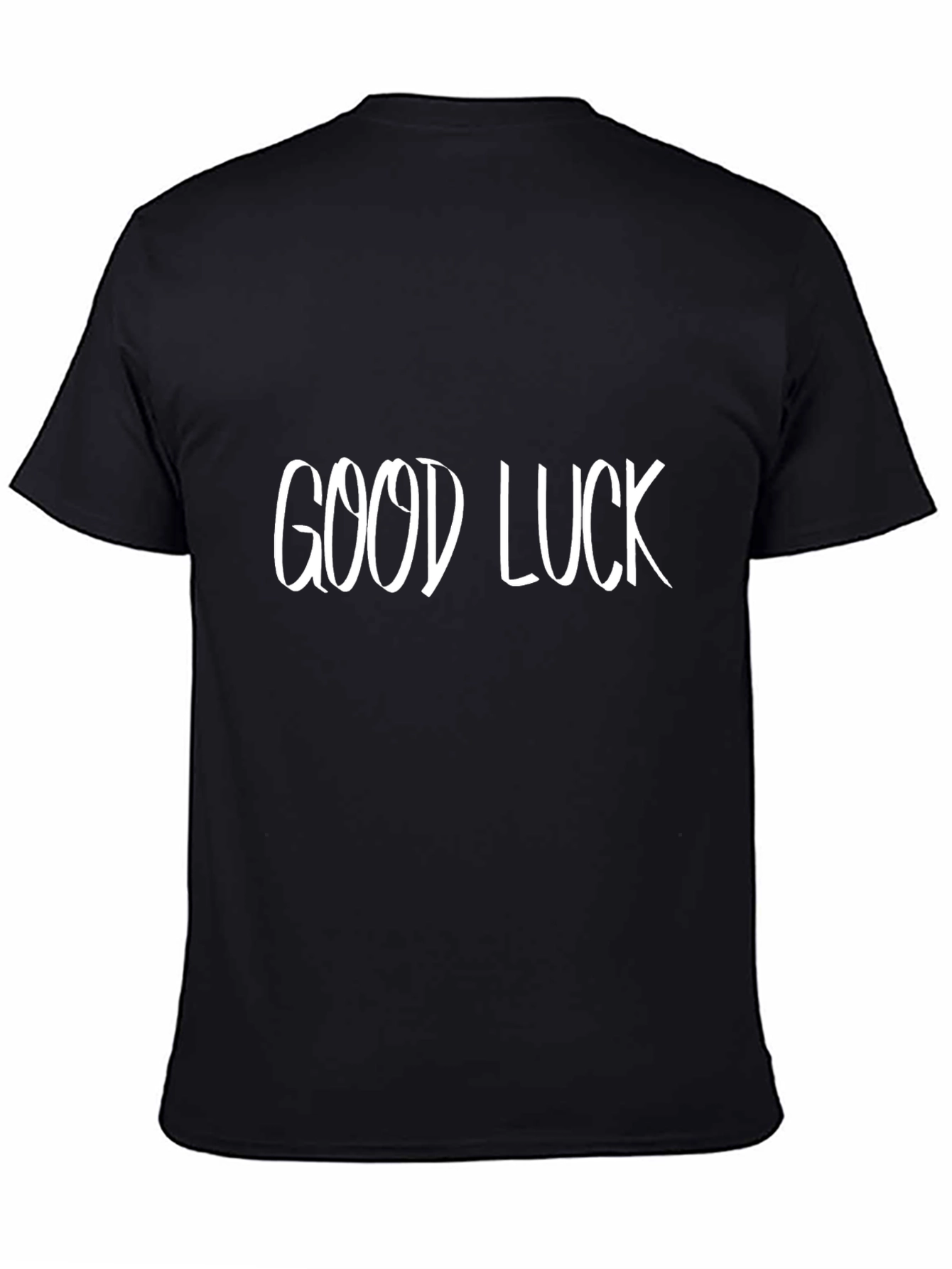 Good Luck Graphic Tee - Classic Black