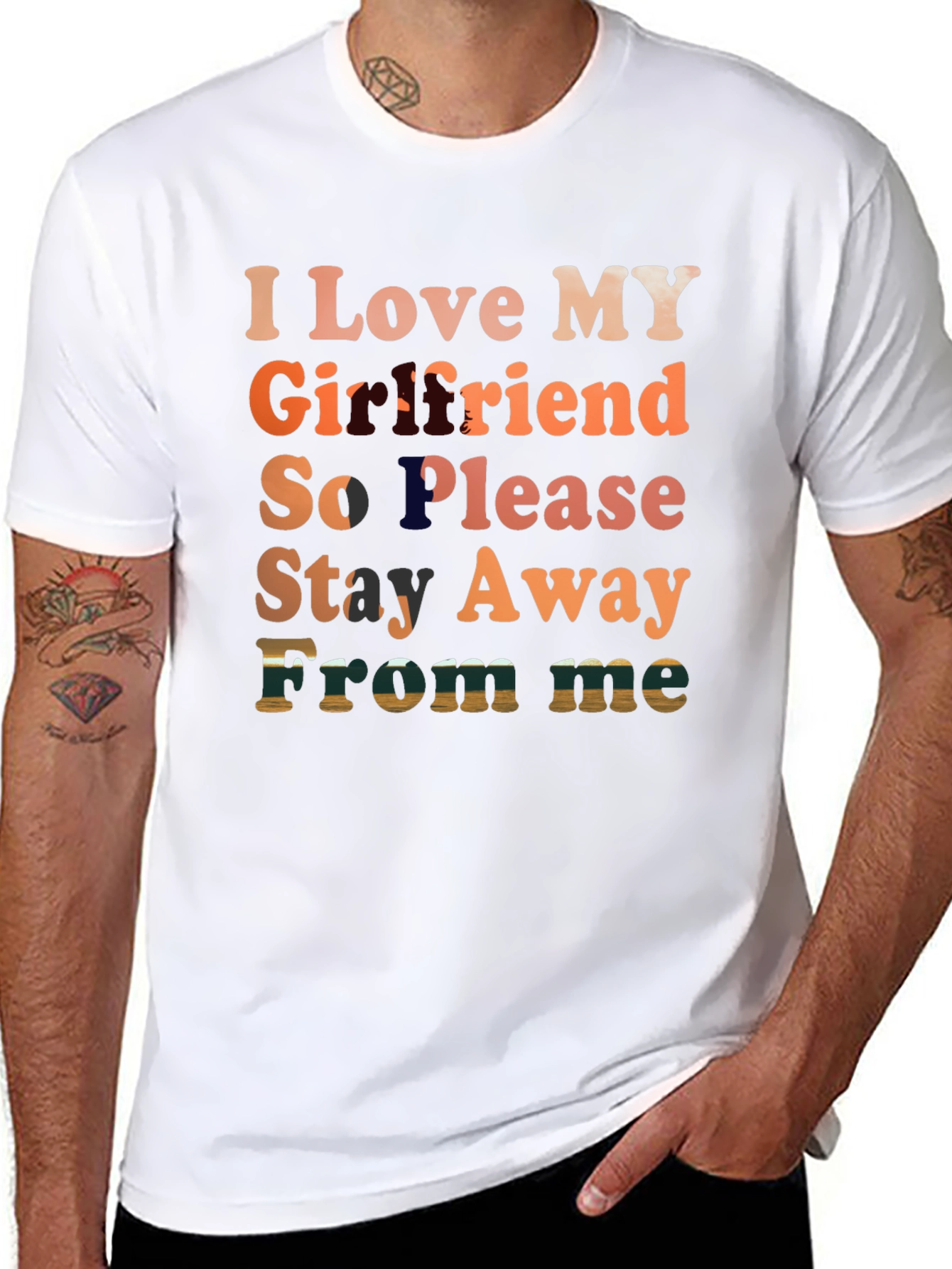 I Love My Girlfriend T-Shirt
