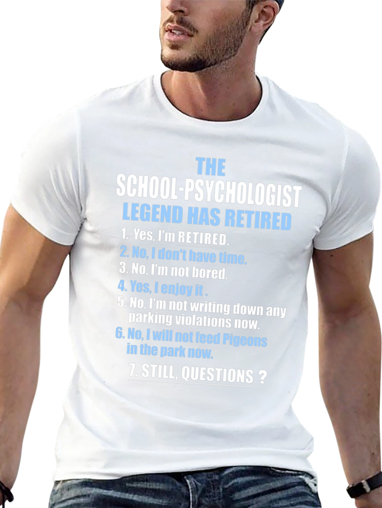 Retired School Psychologist T-Shirt