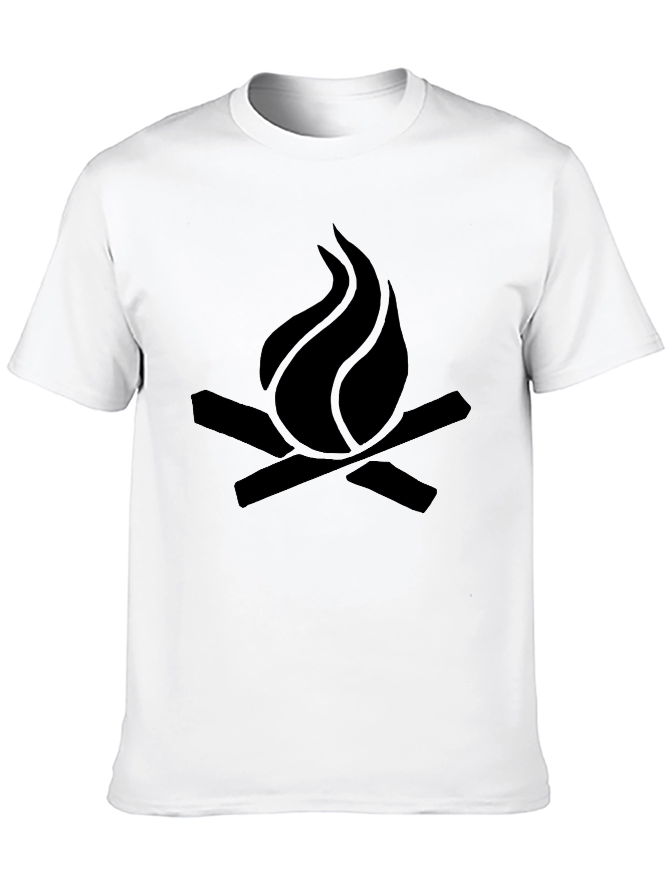 Campfire Graphic Tee - Cozy Comfort