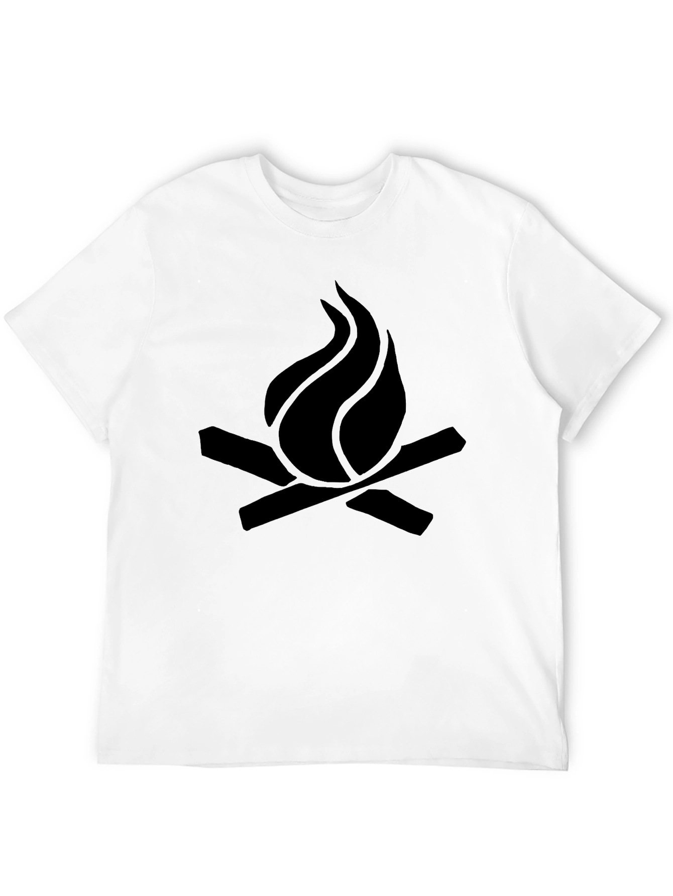 Campfire Graphic Tee - Cozy Comfort