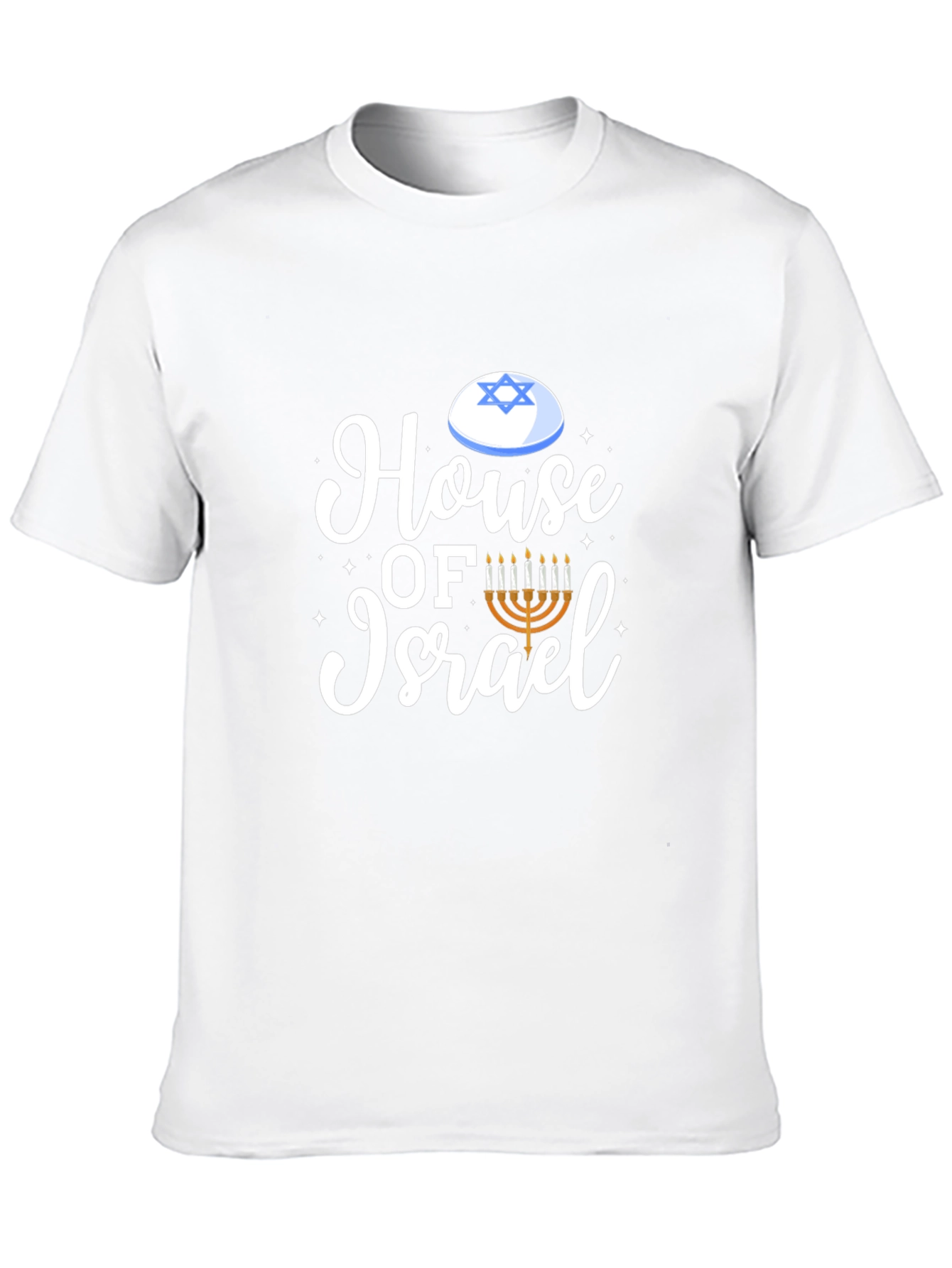 House of Israel Graphic Tee - Black Cotton Blend