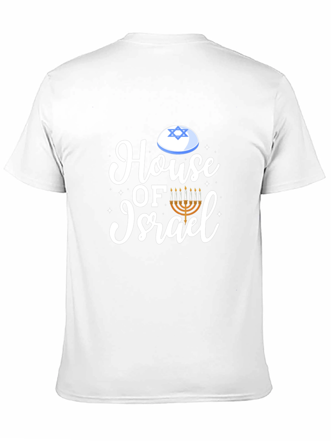House of Israel Graphic Tee - Black Cotton Blend