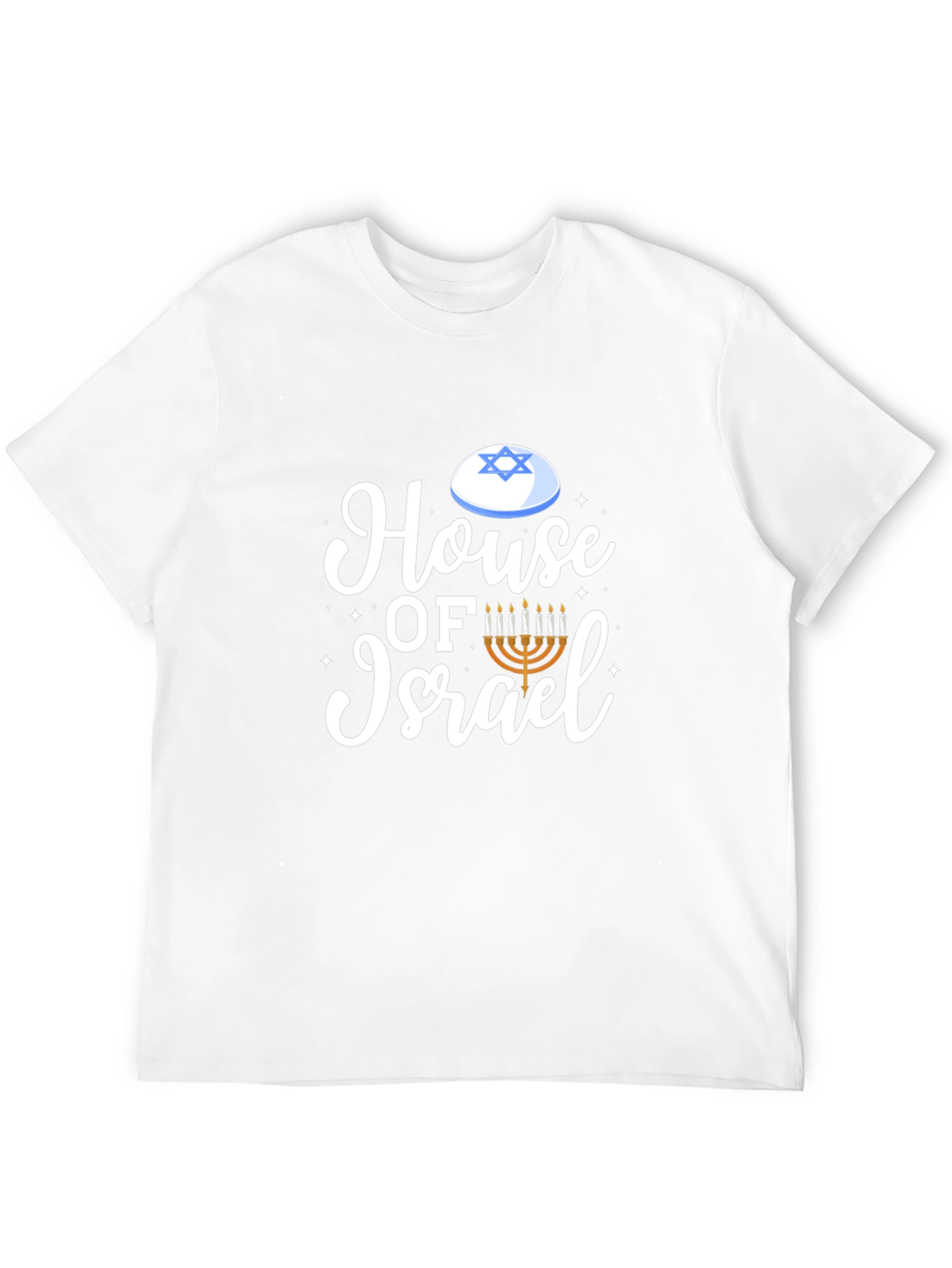 House of Israel Graphic Tee - Black Cotton Blend