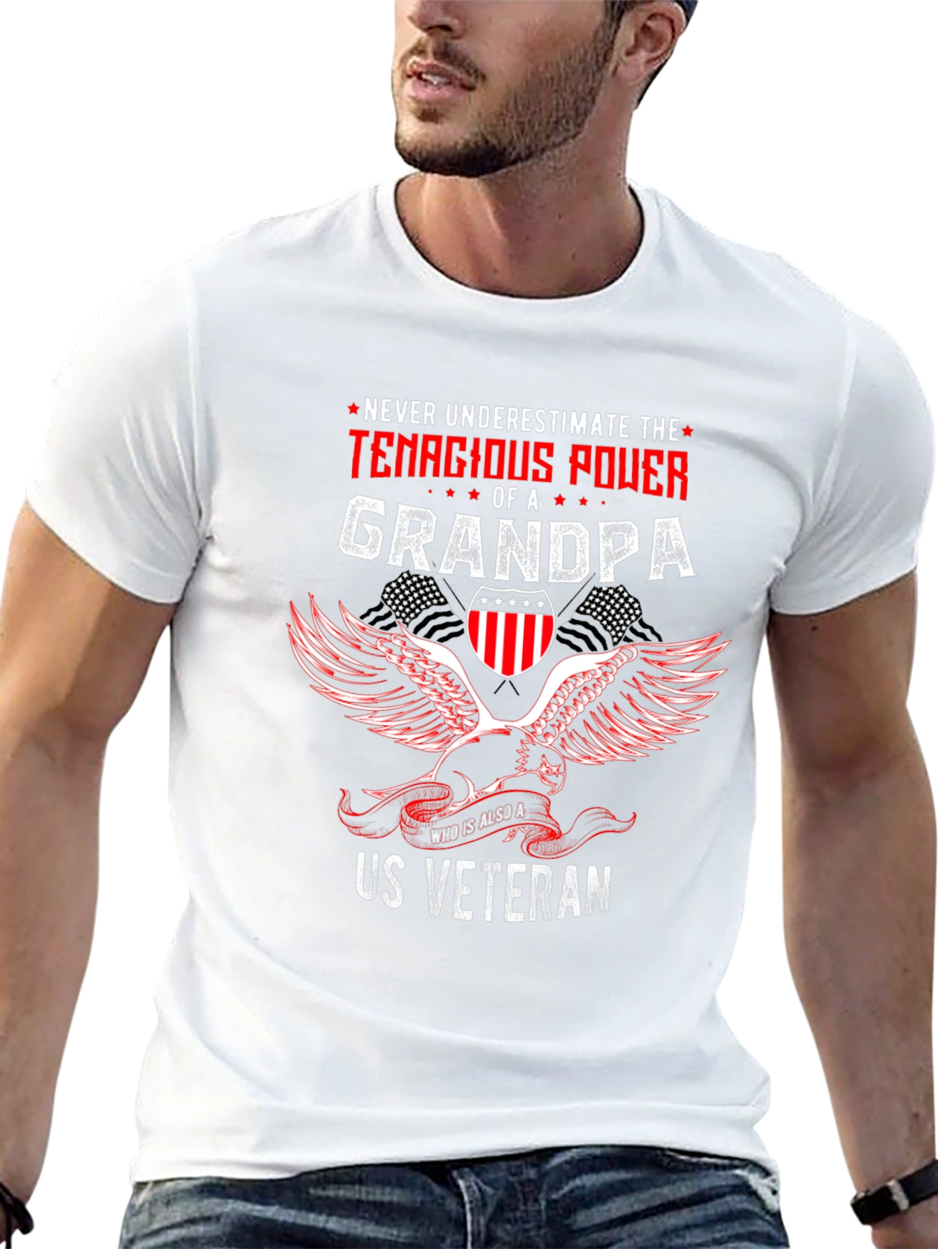 US Veteran Grandpa T-Shirt