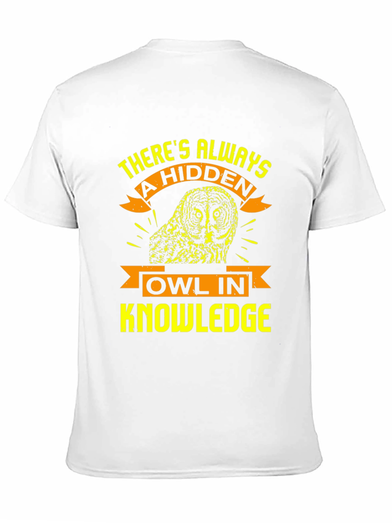 Hidden Owl Knowledge T-Shirt - Unique Design