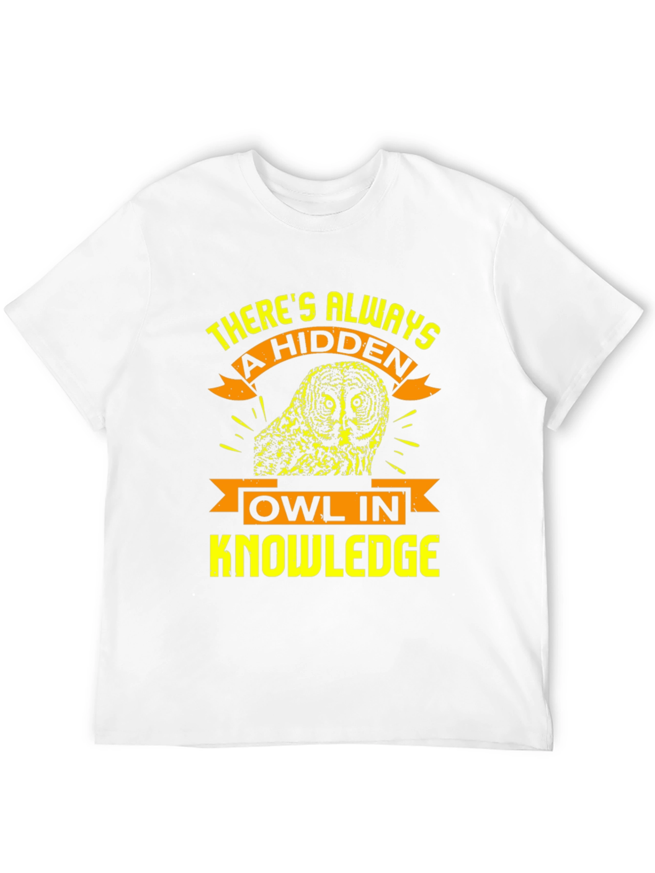 Hidden Owl Knowledge T-Shirt - Unique Design