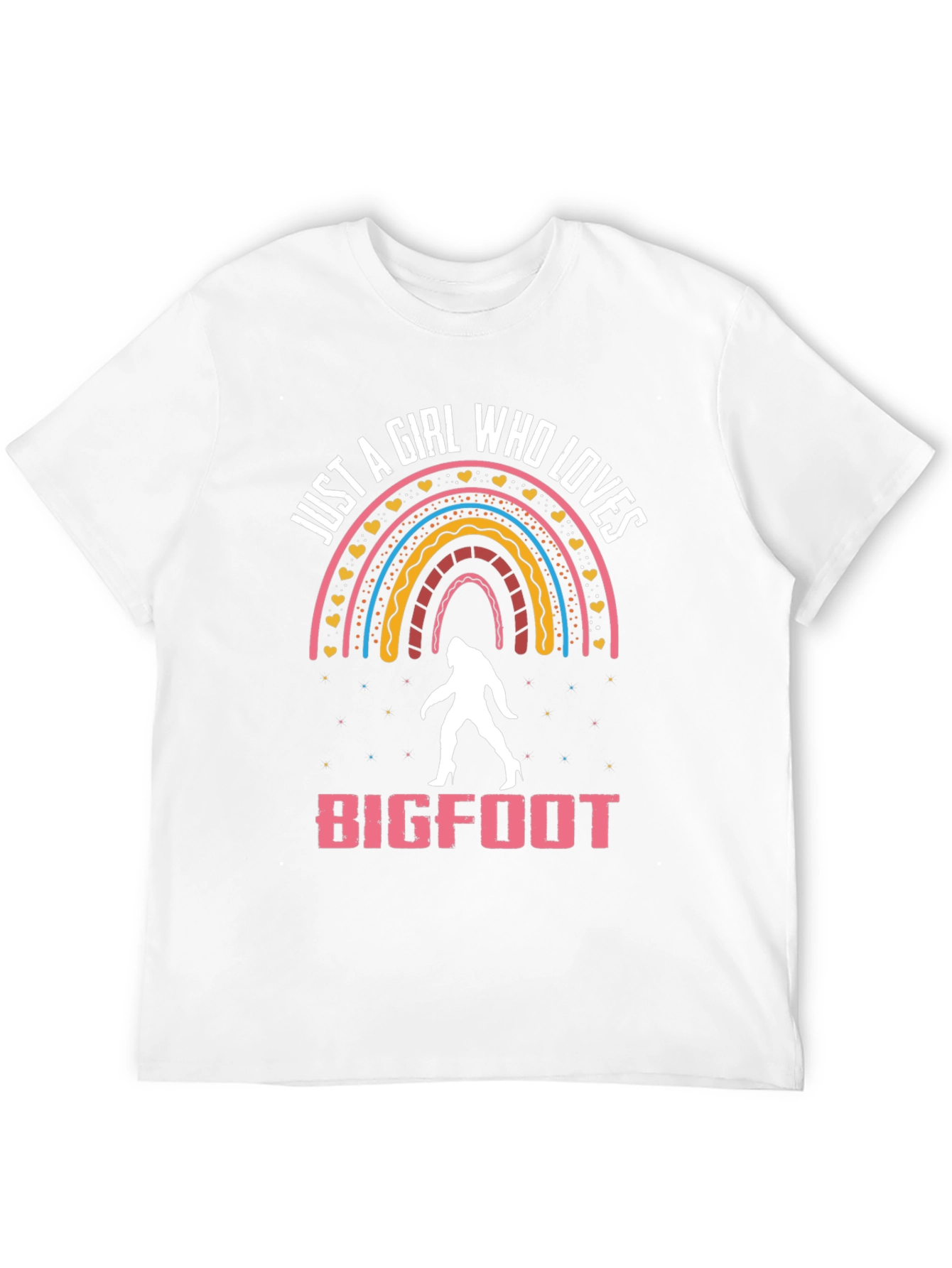Just A Girl Who Loves Bigfoot T-Shirt