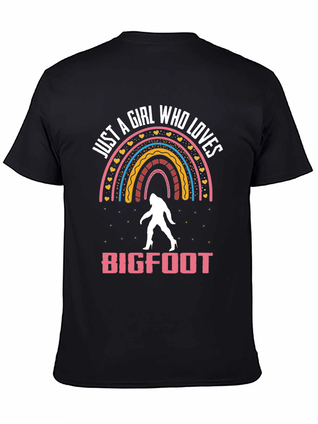 Just A Girl Who Loves Bigfoot T-Shirt