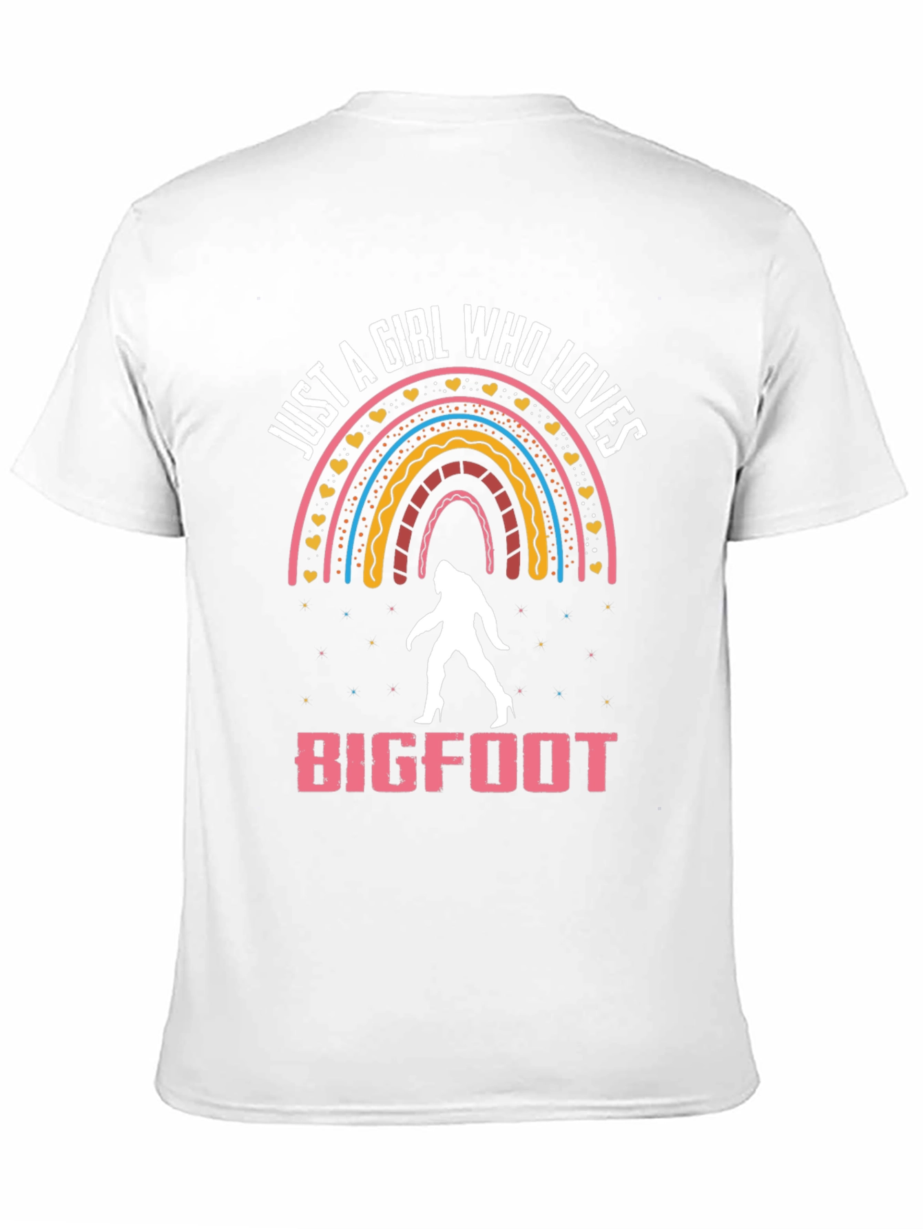 Just A Girl Who Loves Bigfoot T-Shirt