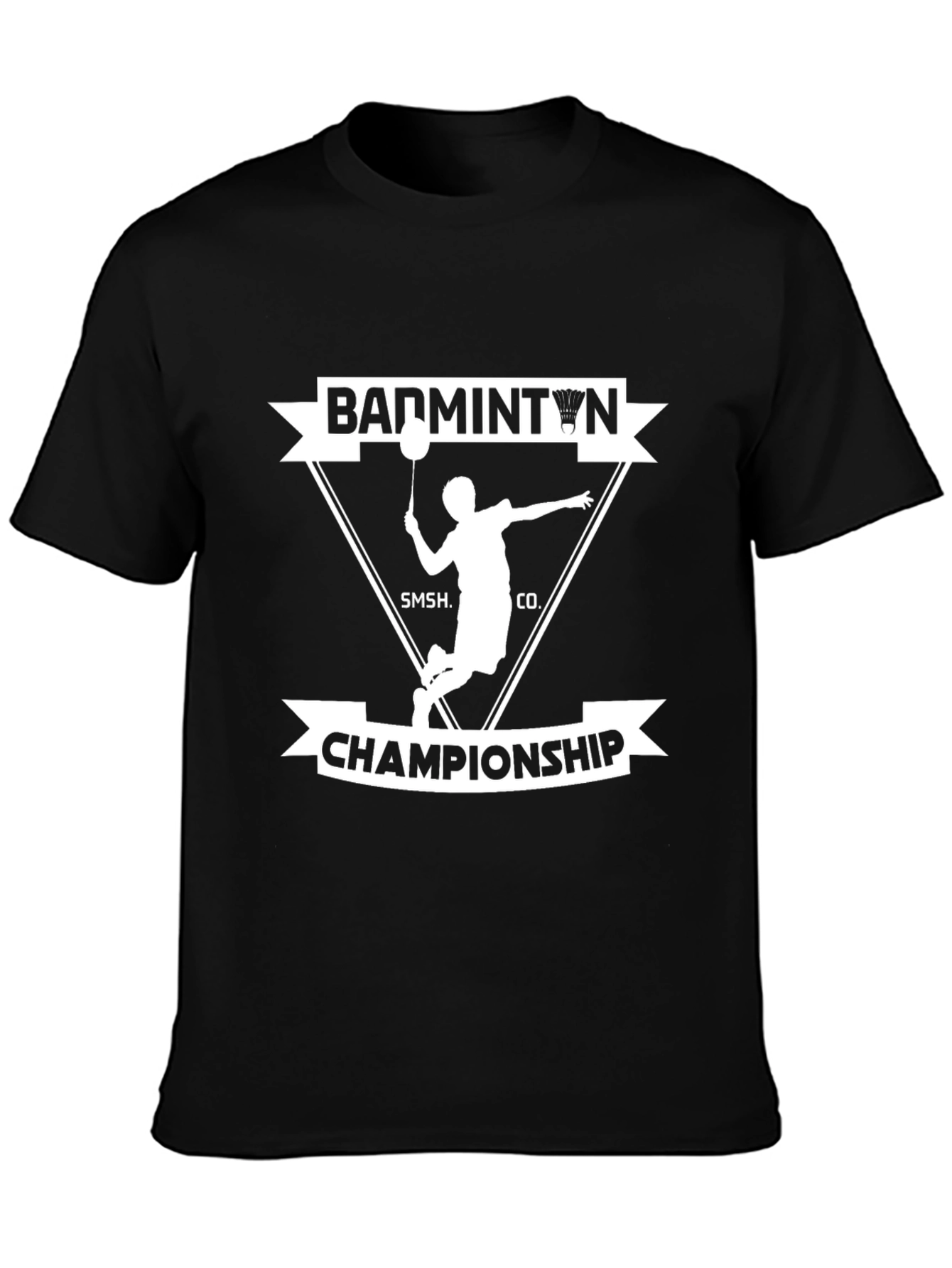 Badminton Championship Graphic T-Shirt
