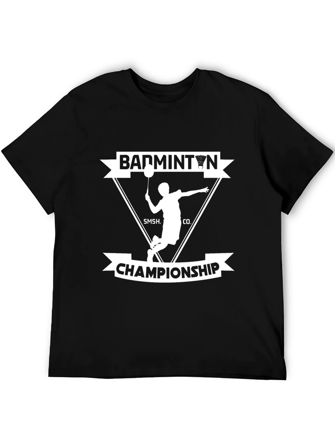 Badminton Championship Graphic T-Shirt