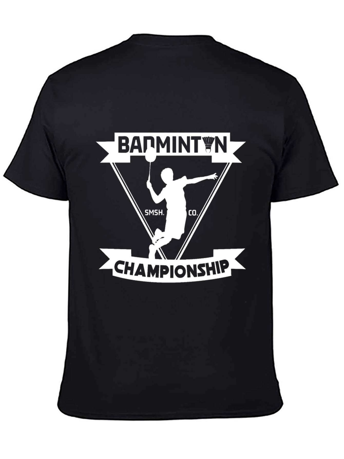 Badminton Championship Graphic T-Shirt