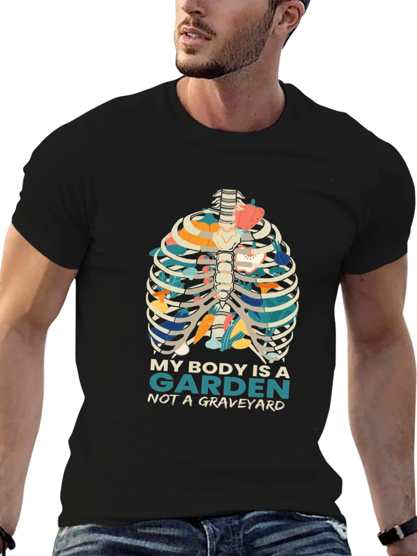 Garden Body T-Shirt: Grow Healthy Inside