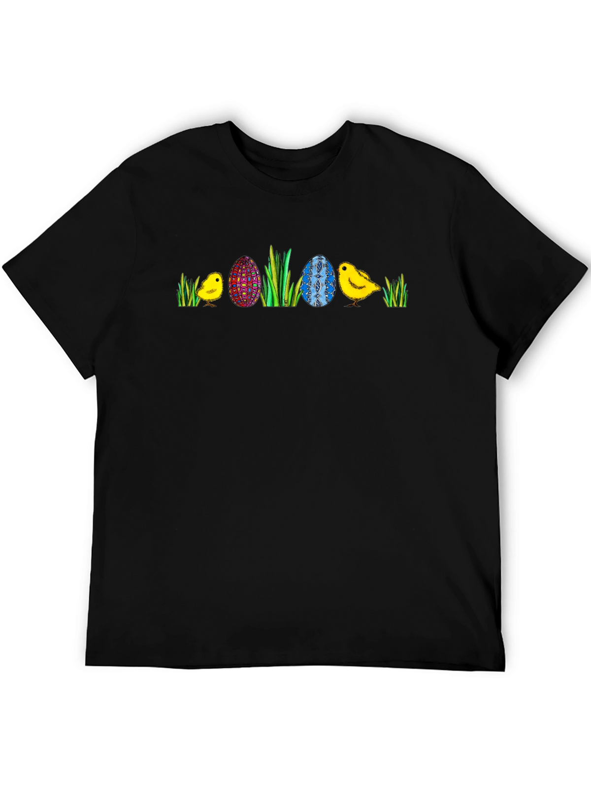 Easter Eggs & Chicks Graphic Tee