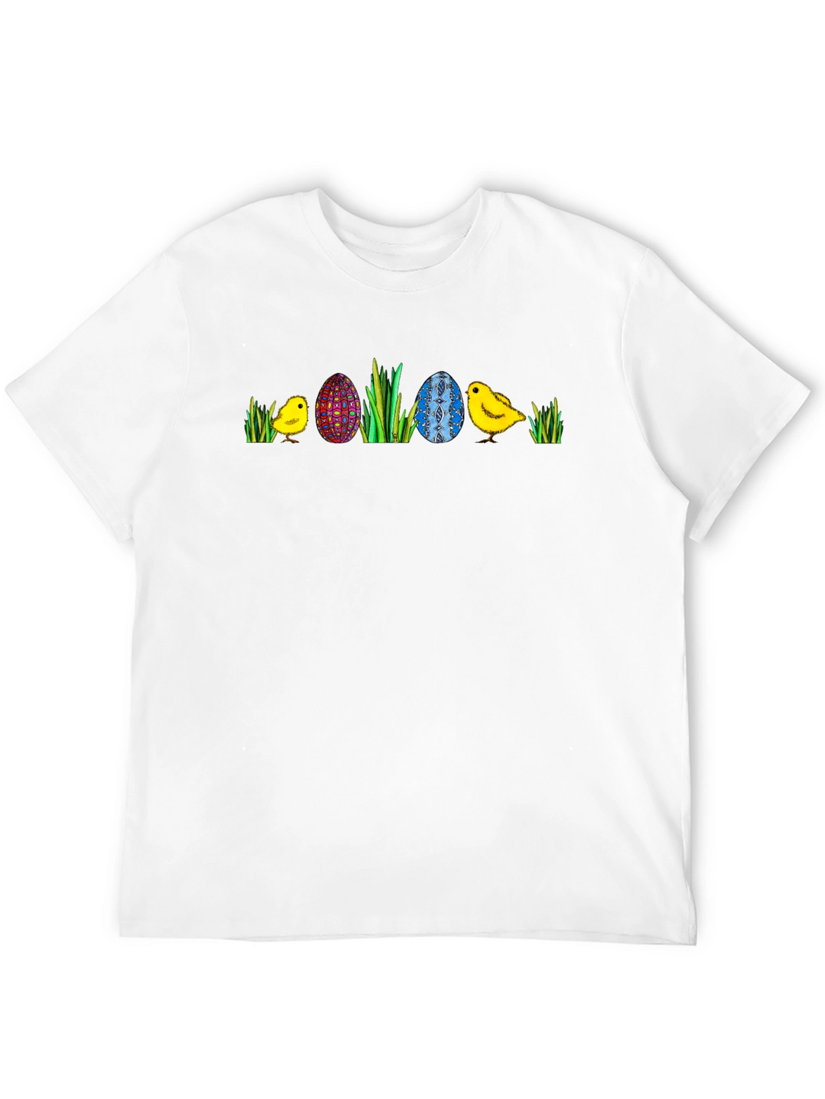 Easter Eggs & Chicks Graphic Tee