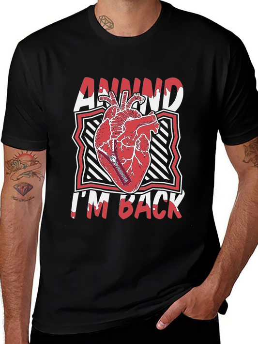 Annnnd Im Back Heart Graphic Tee