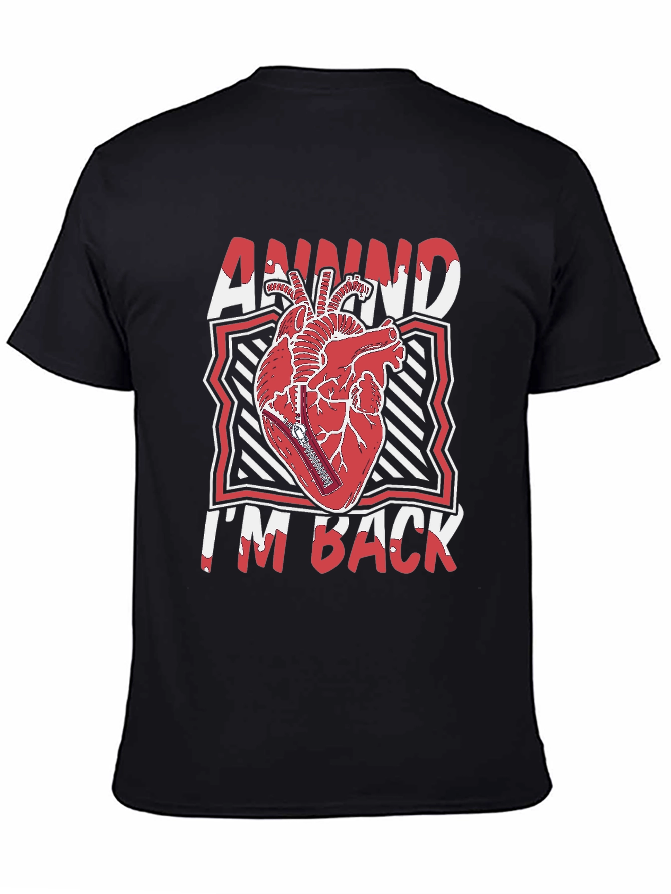 Annnnd Im Back Heart Graphic Tee