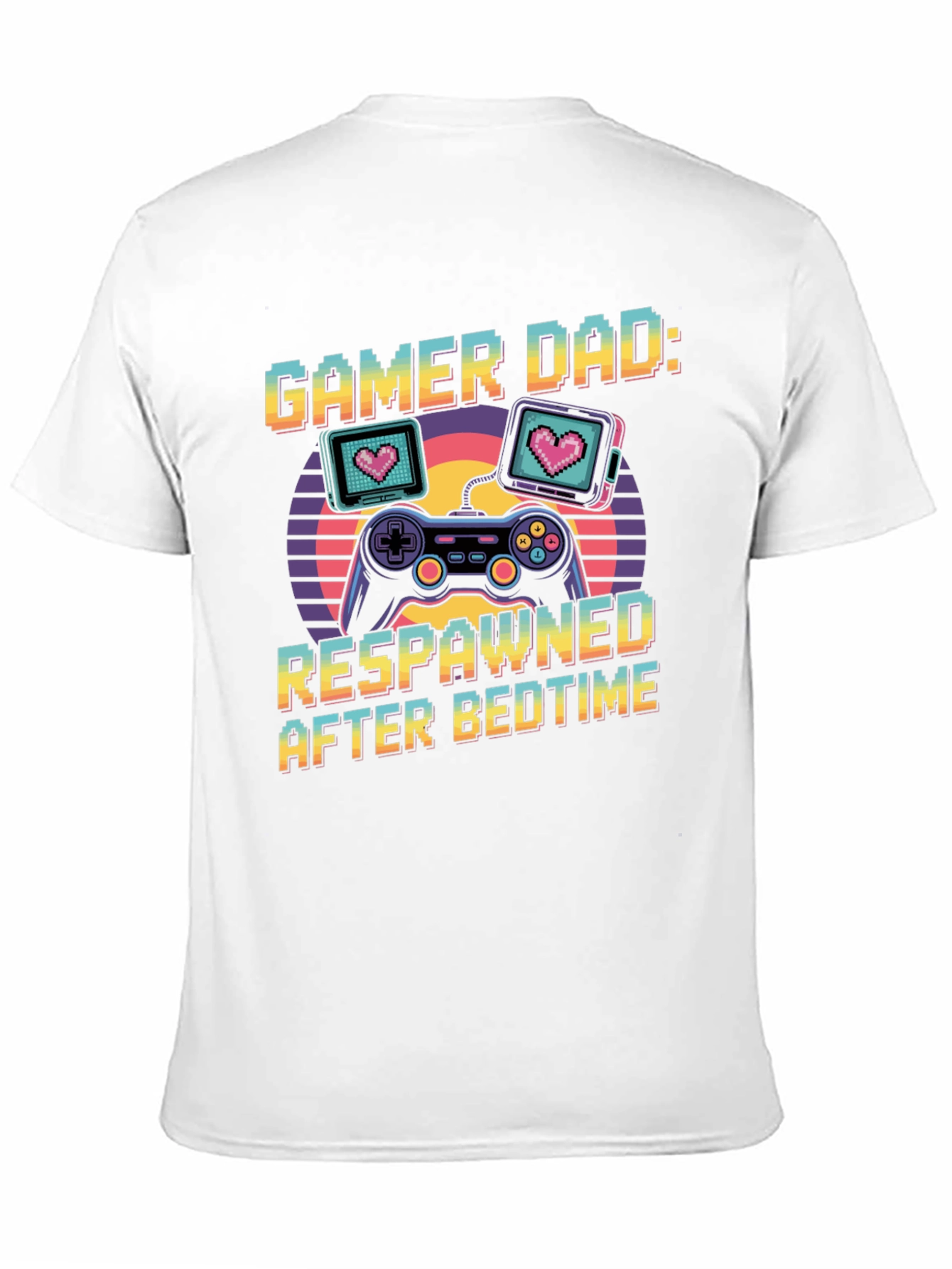 Gamer Dad: Respawned After Bedtime T-Shirt