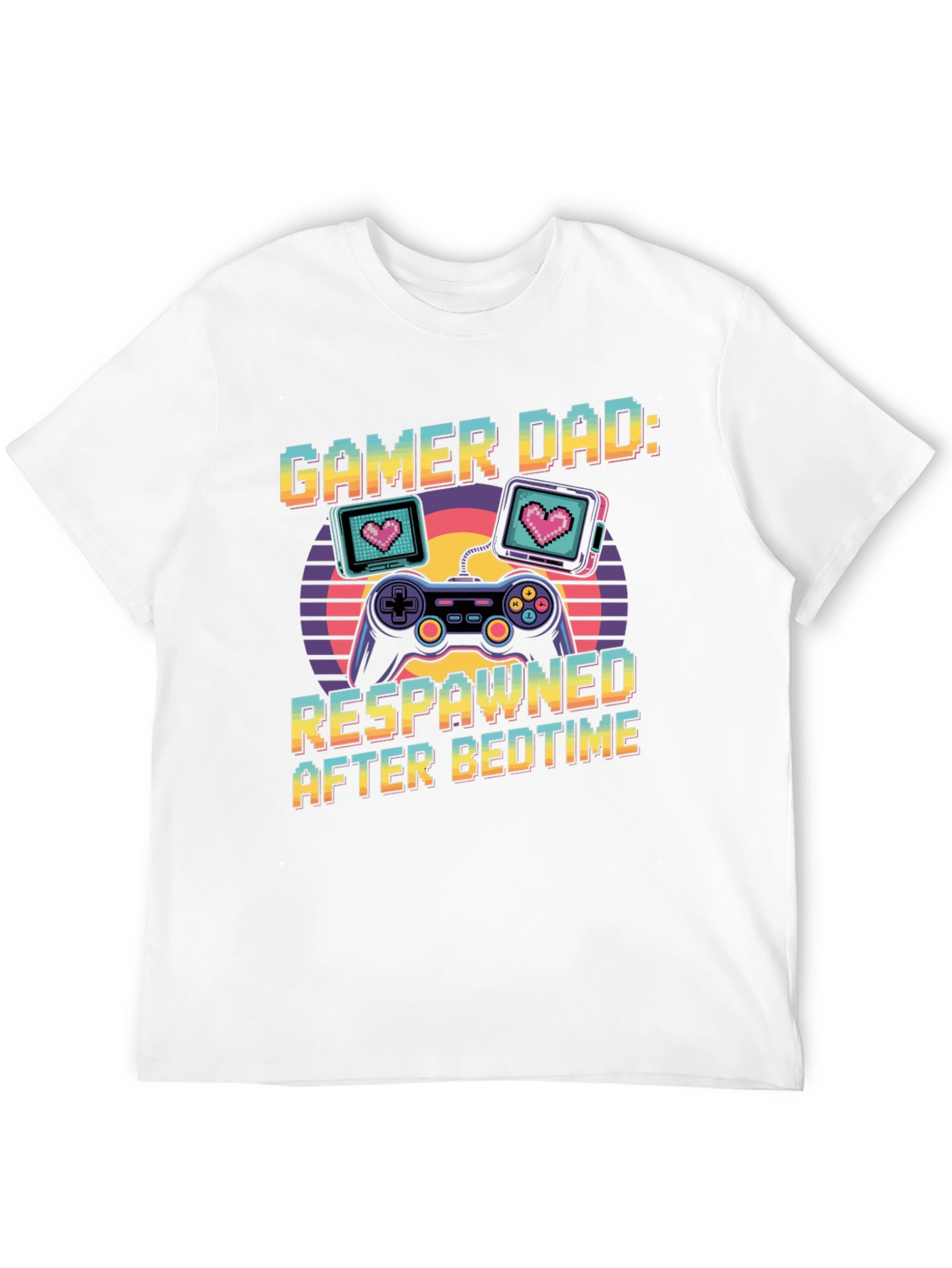 Gamer Dad: Respawned After Bedtime T-Shirt
