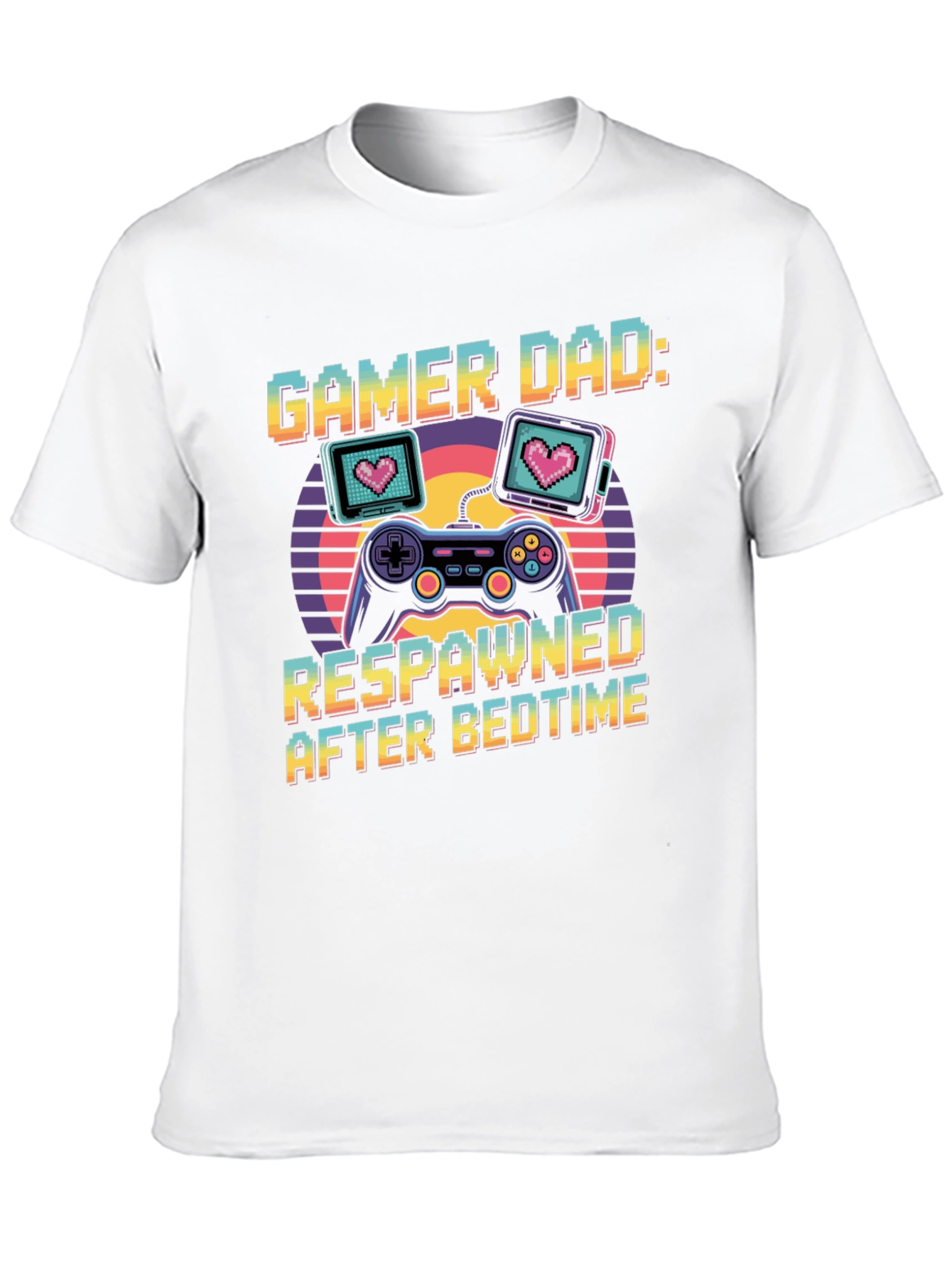 Gamer Dad: Respawned After Bedtime T-Shirt