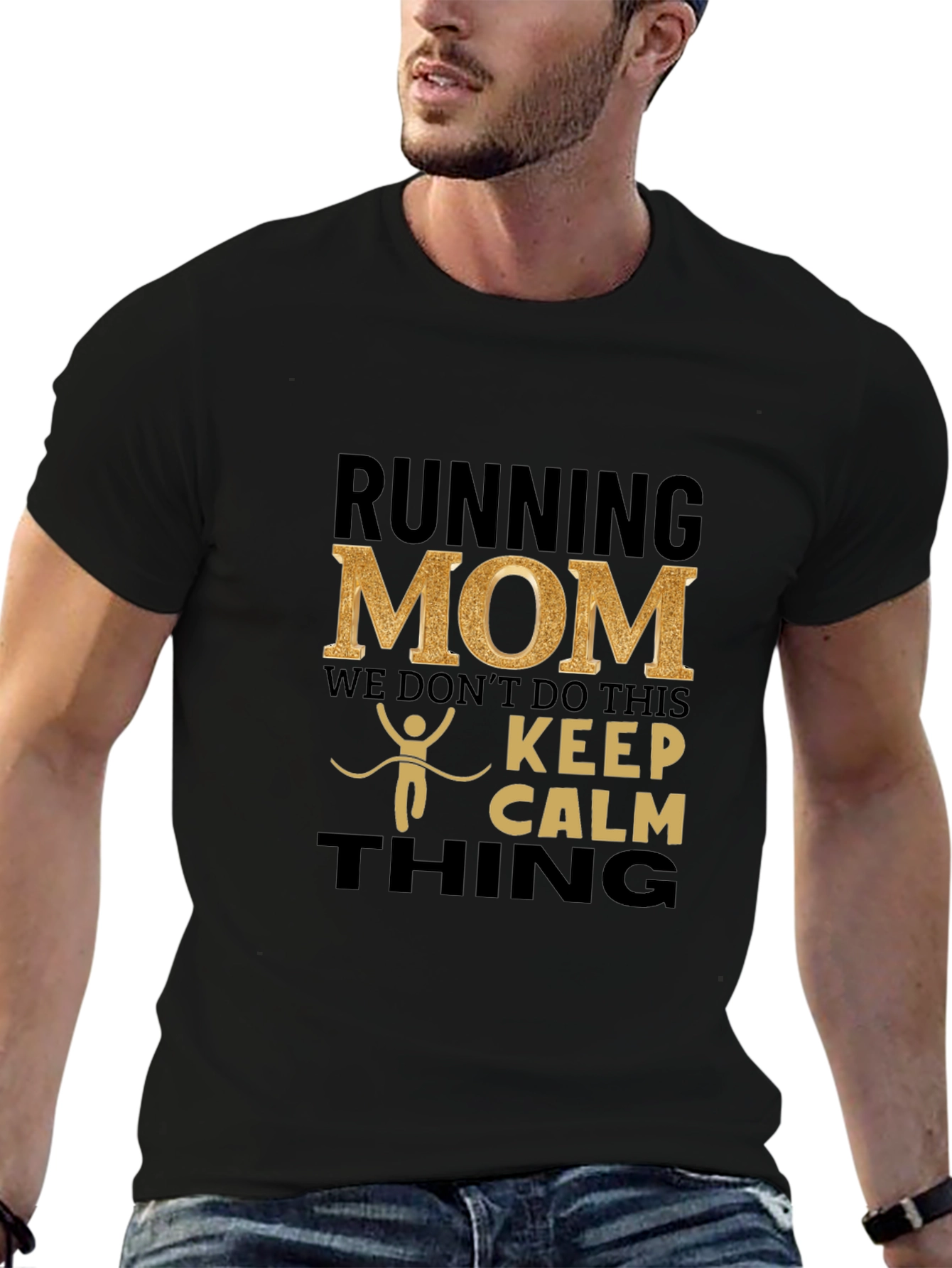 Running Mom Graphic T-Shirt