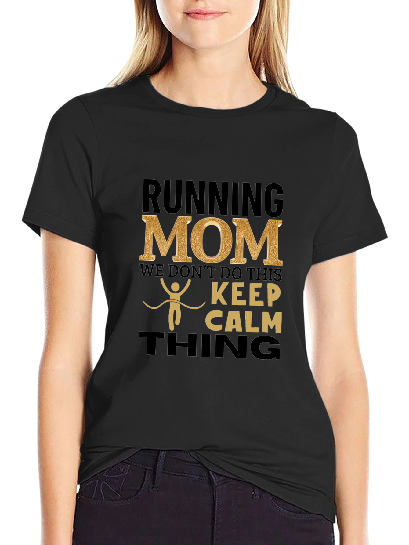 Running Mom Graphic T-Shirt