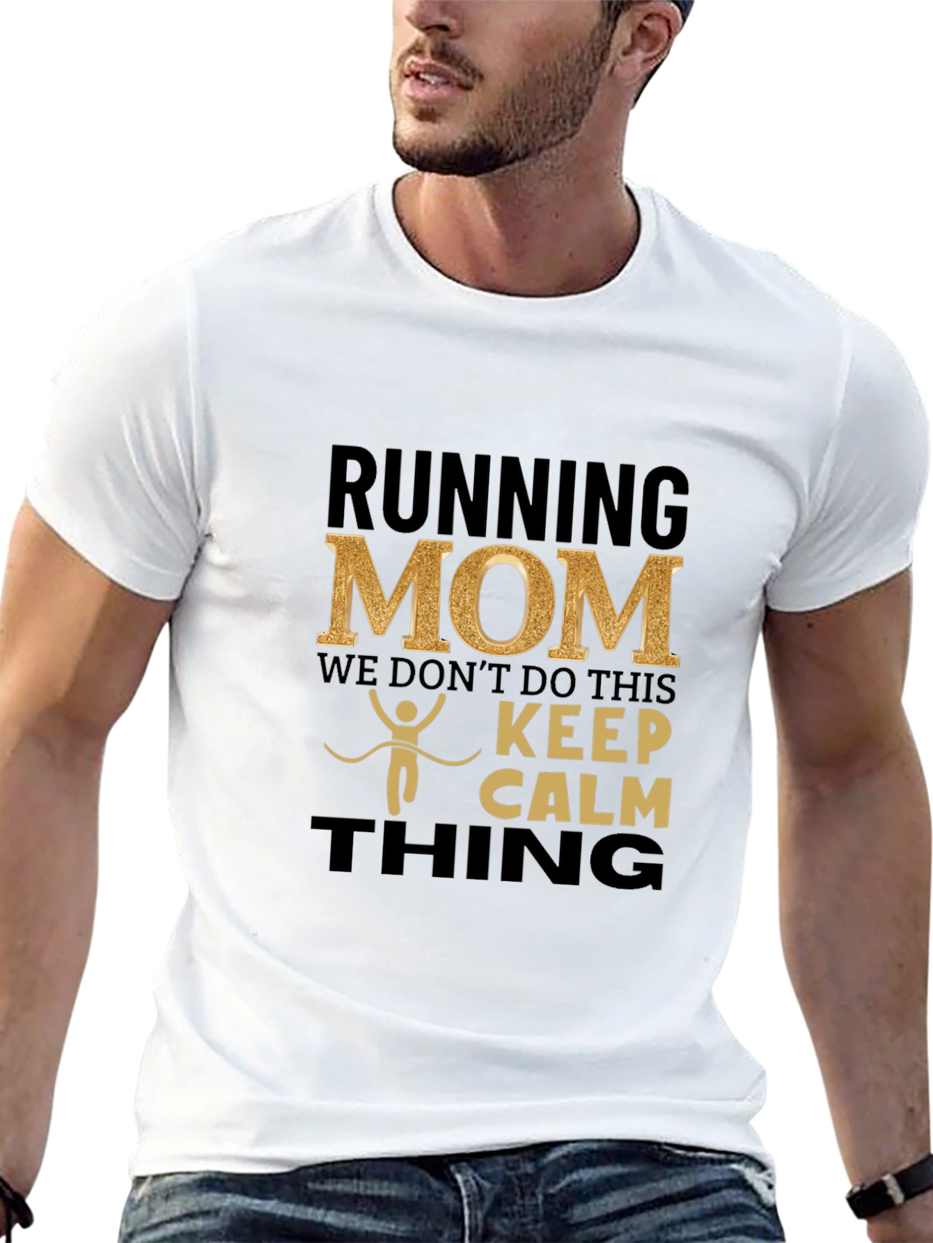Running Mom Graphic T-Shirt