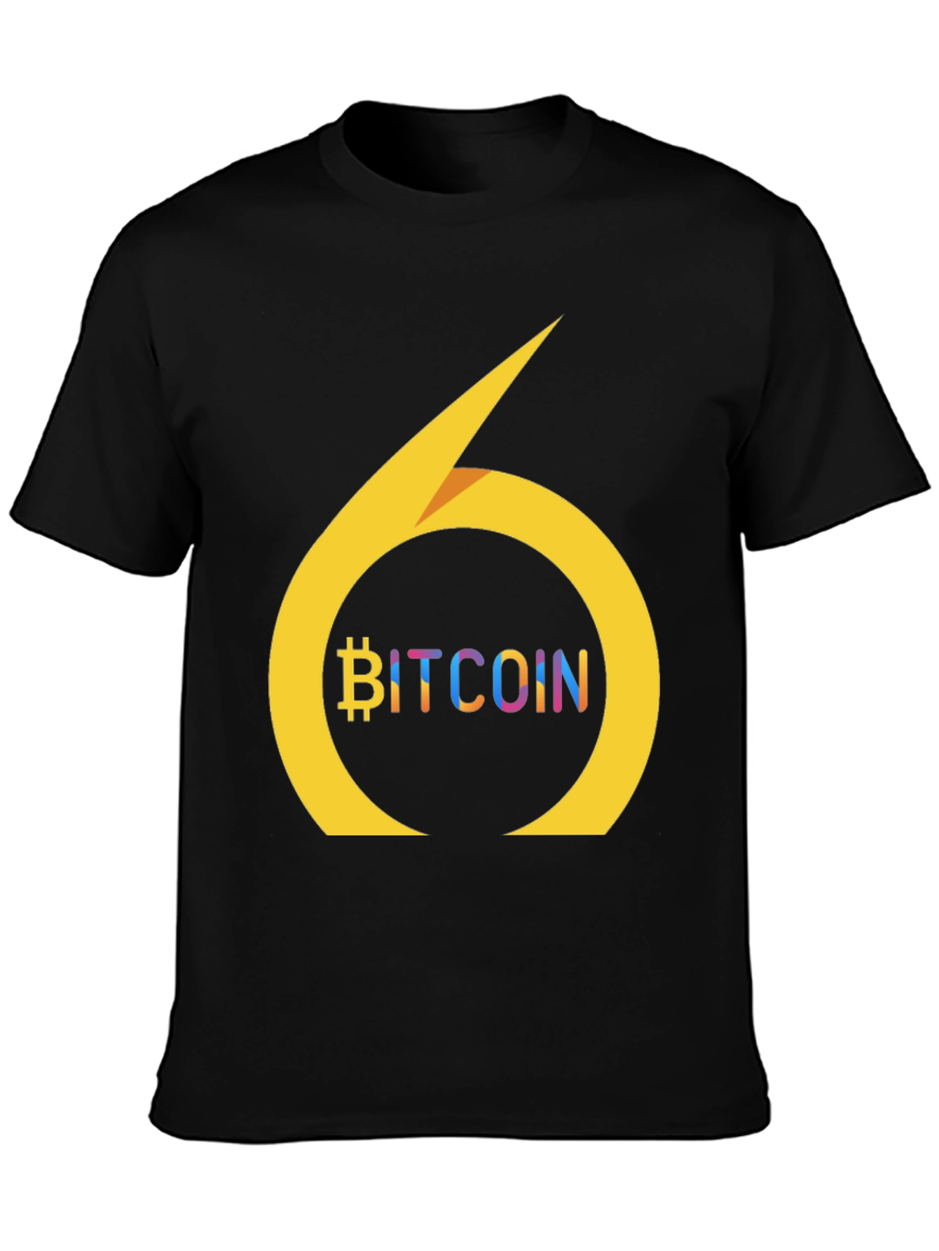 Bitcoin Logo Black T-Shirt - Crypto Enthusiast Apparel