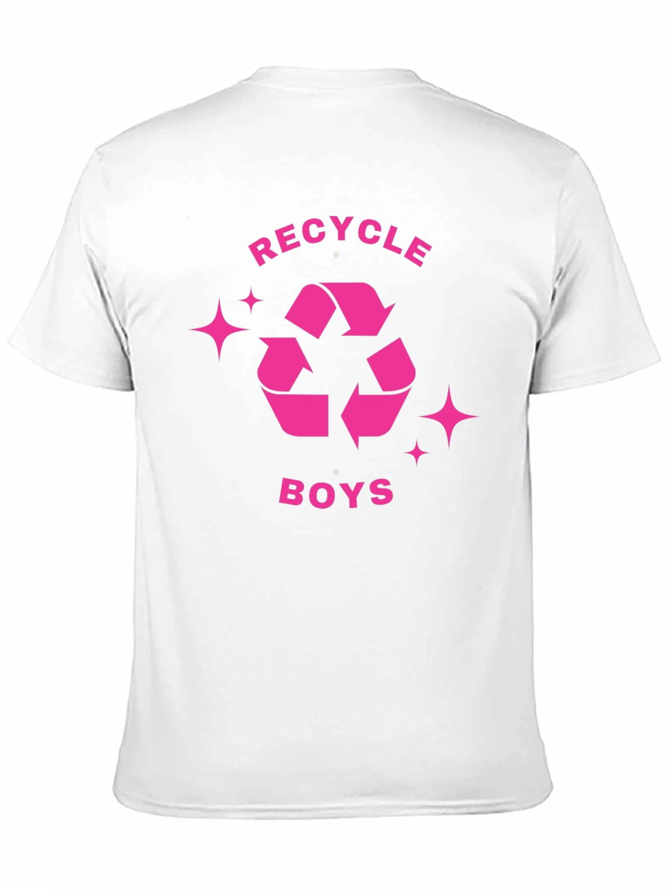 Recycle Boys Black Graphic Tee