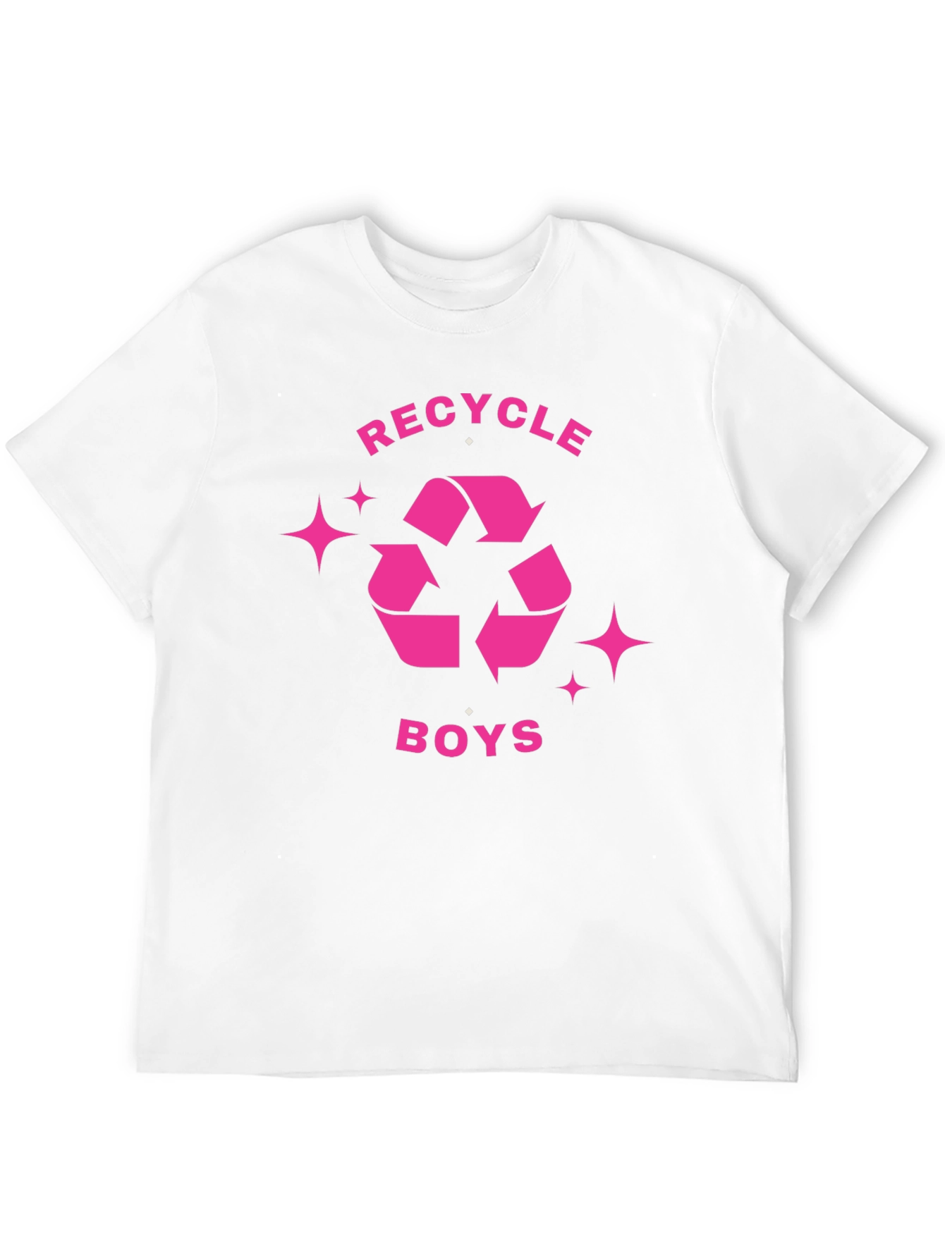 Recycle Boys Black Graphic Tee