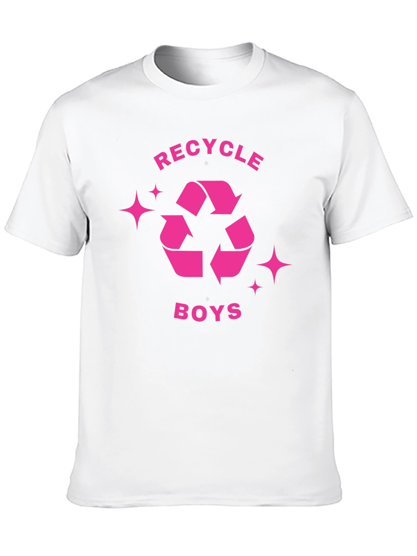 Recycle Boys Black Graphic Tee