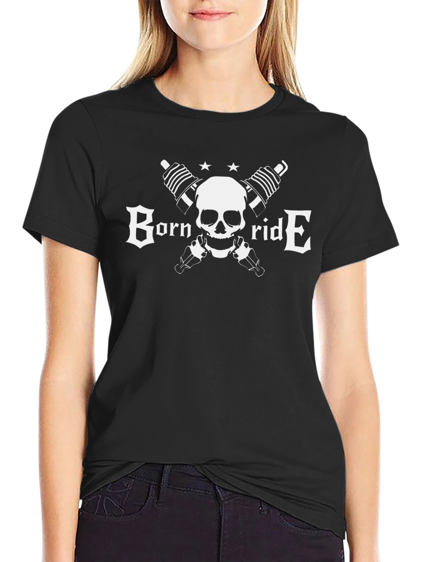Born to Ride Skull T-Shirt
