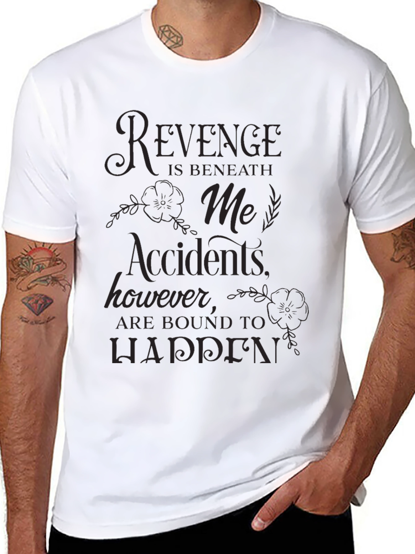 Revenge Is Beneath Me Graphic Tee