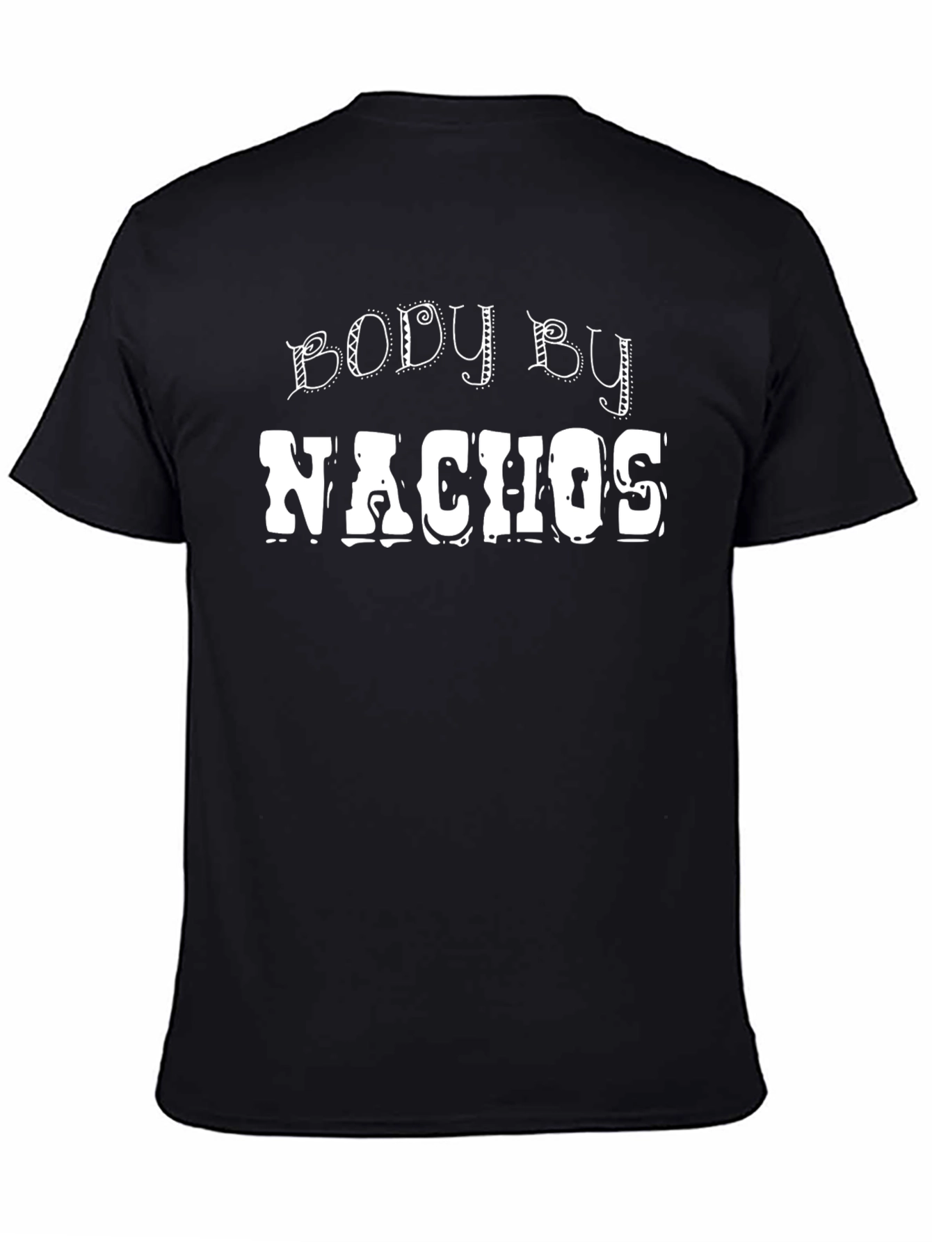 Body By Nachos Graphic Tee - Black