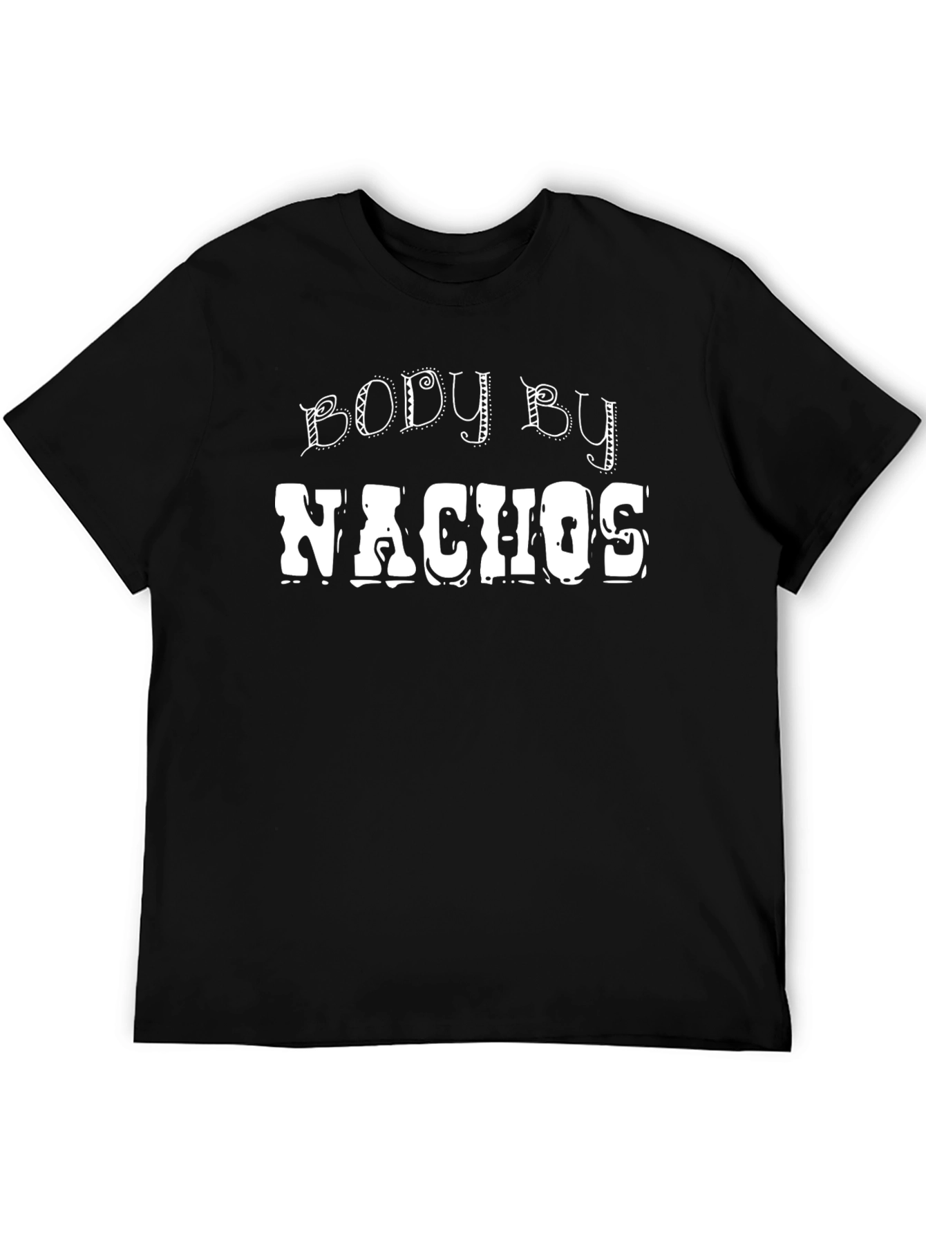 Body By Nachos Graphic Tee - Black