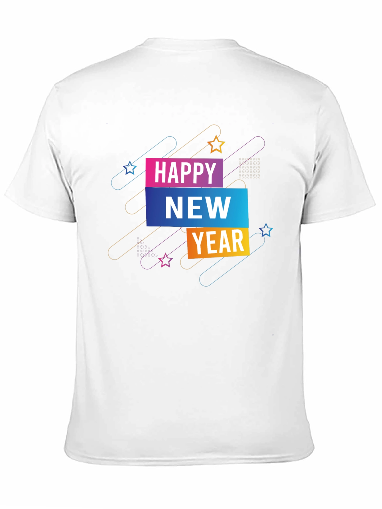 Happy New Year Graphic Tee - Stylish Celebration Shirt