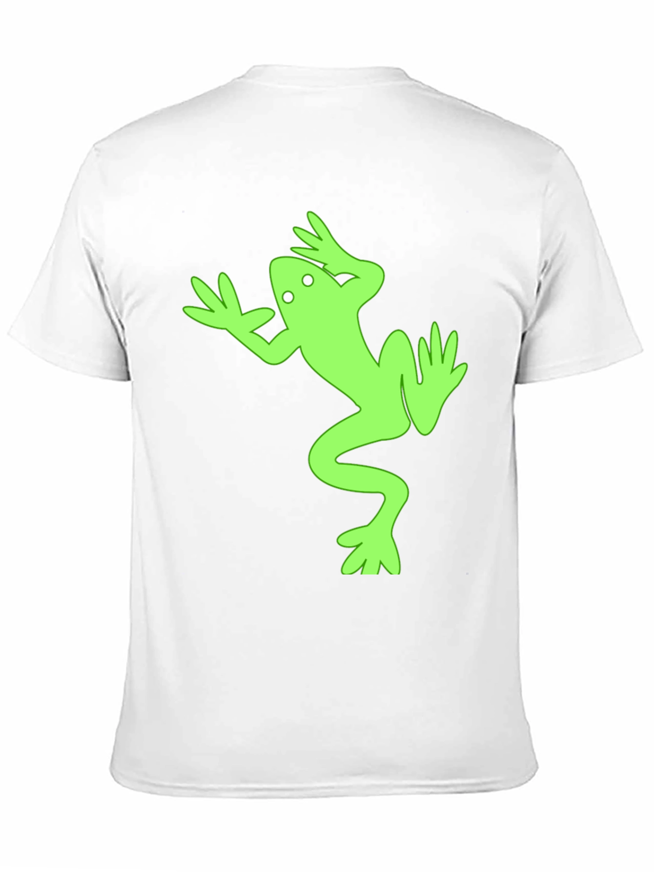 Frog Graphic Tee - Black Cotton Casual Top