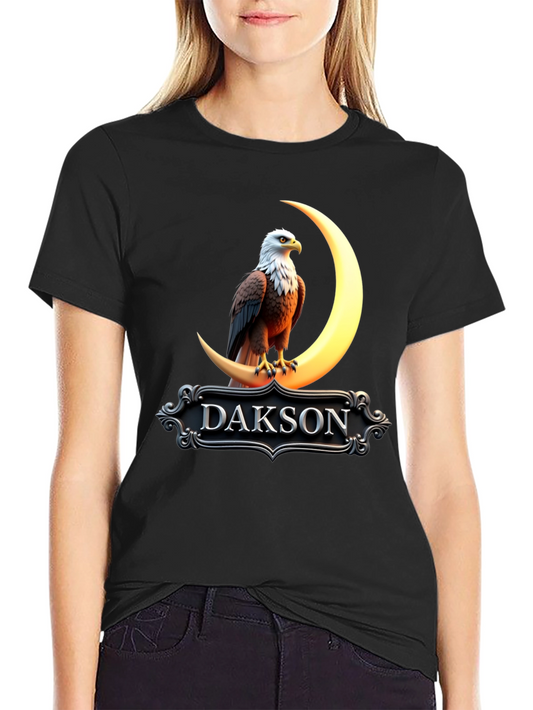 Dakson Eagle Moon Graphic T-Shirt